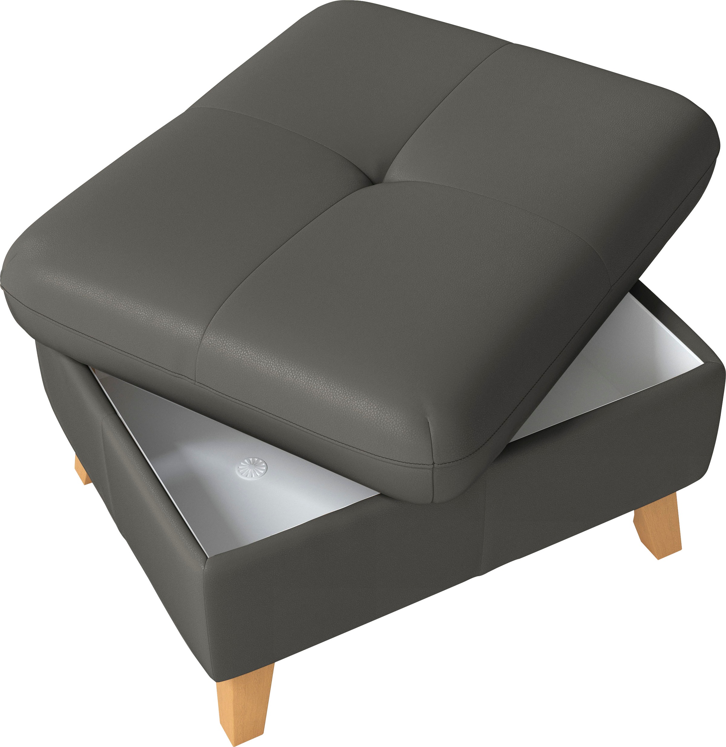 sit&more Stauraumhocker »Göteborg«, mit Federkern
