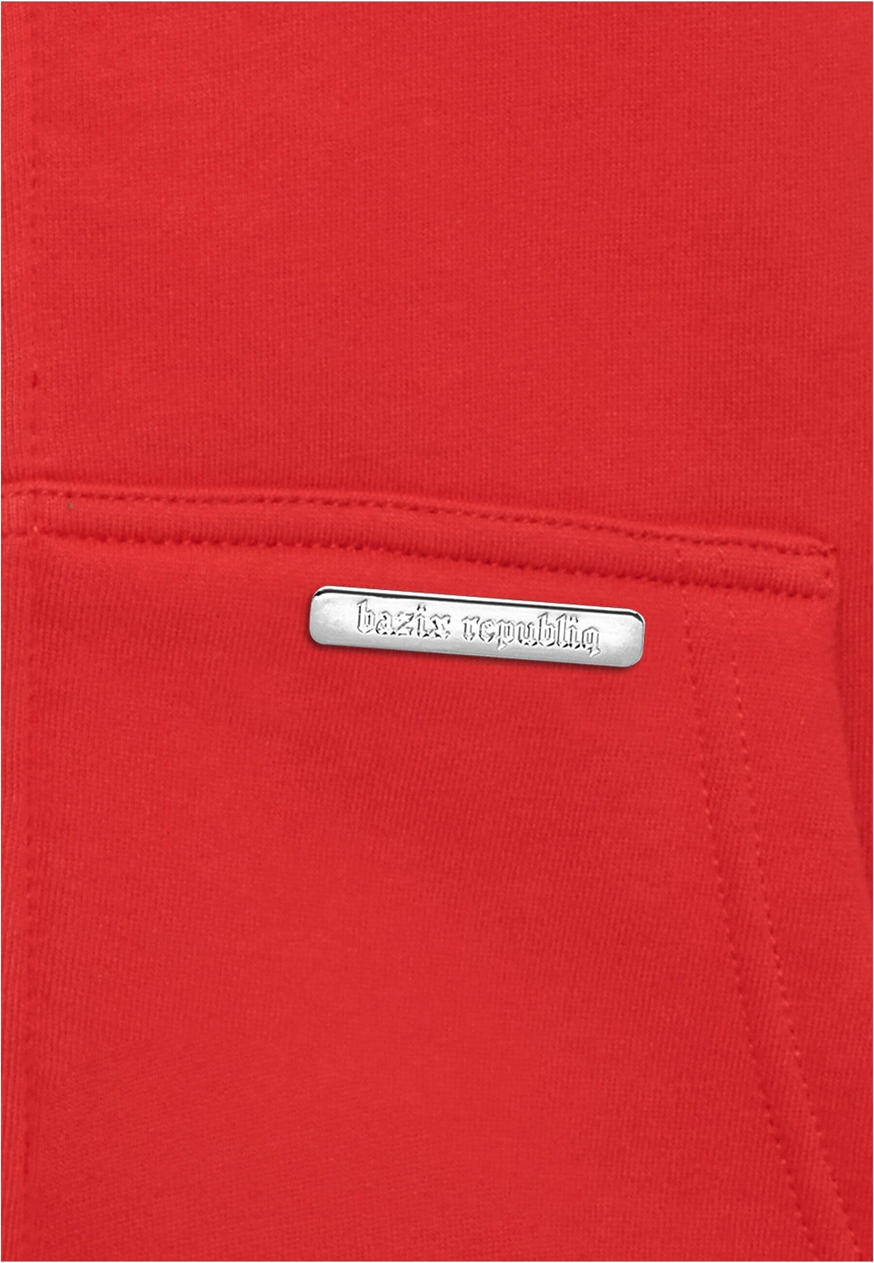 Dropsize Sweatjacke »Dropsize Herren Bazix Republiq Super Heavy Blank Zip-Hoodie«