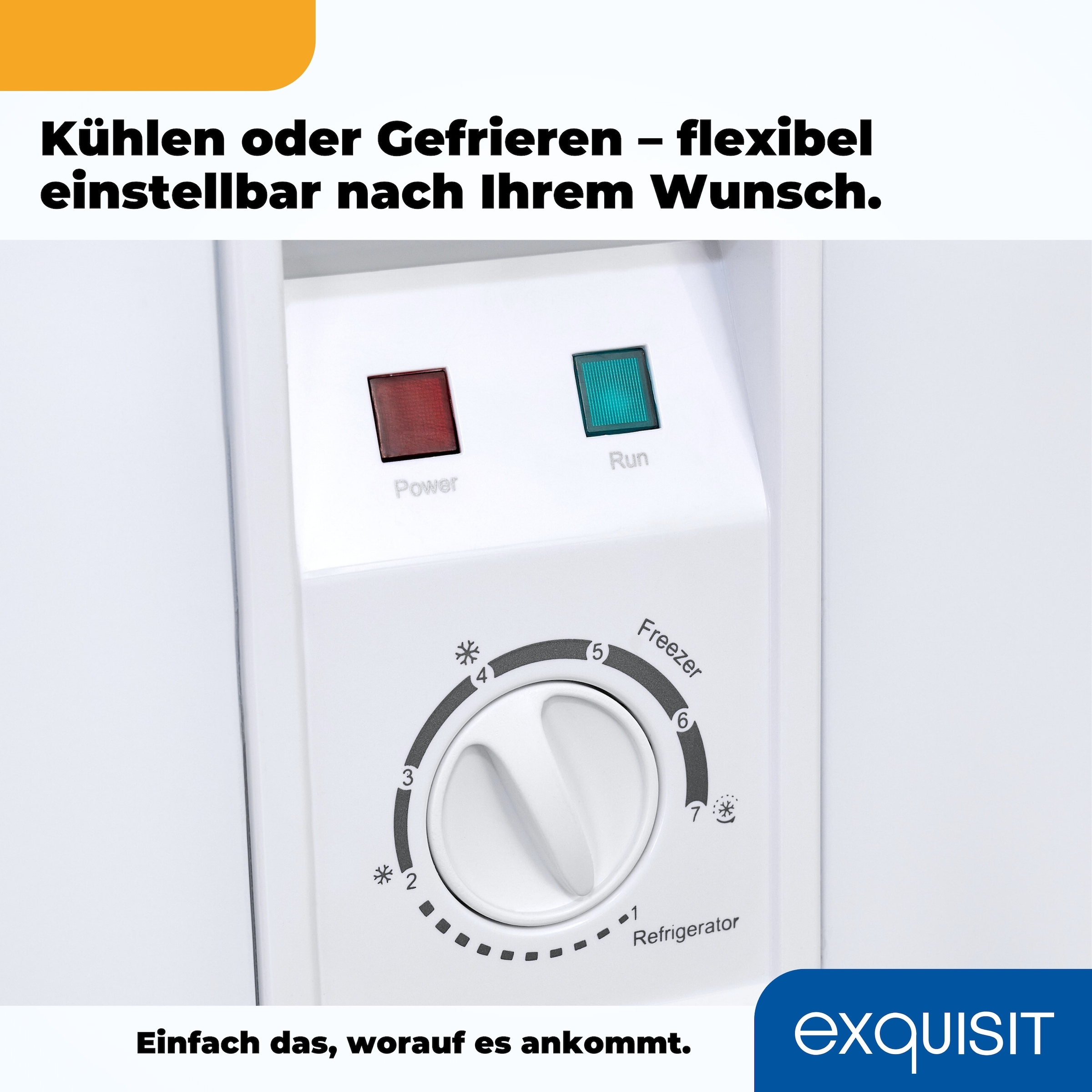 exquisit Gefriertruhe »GT100-050E weiss« 83,5 cm hoch 54,5 cm breit
