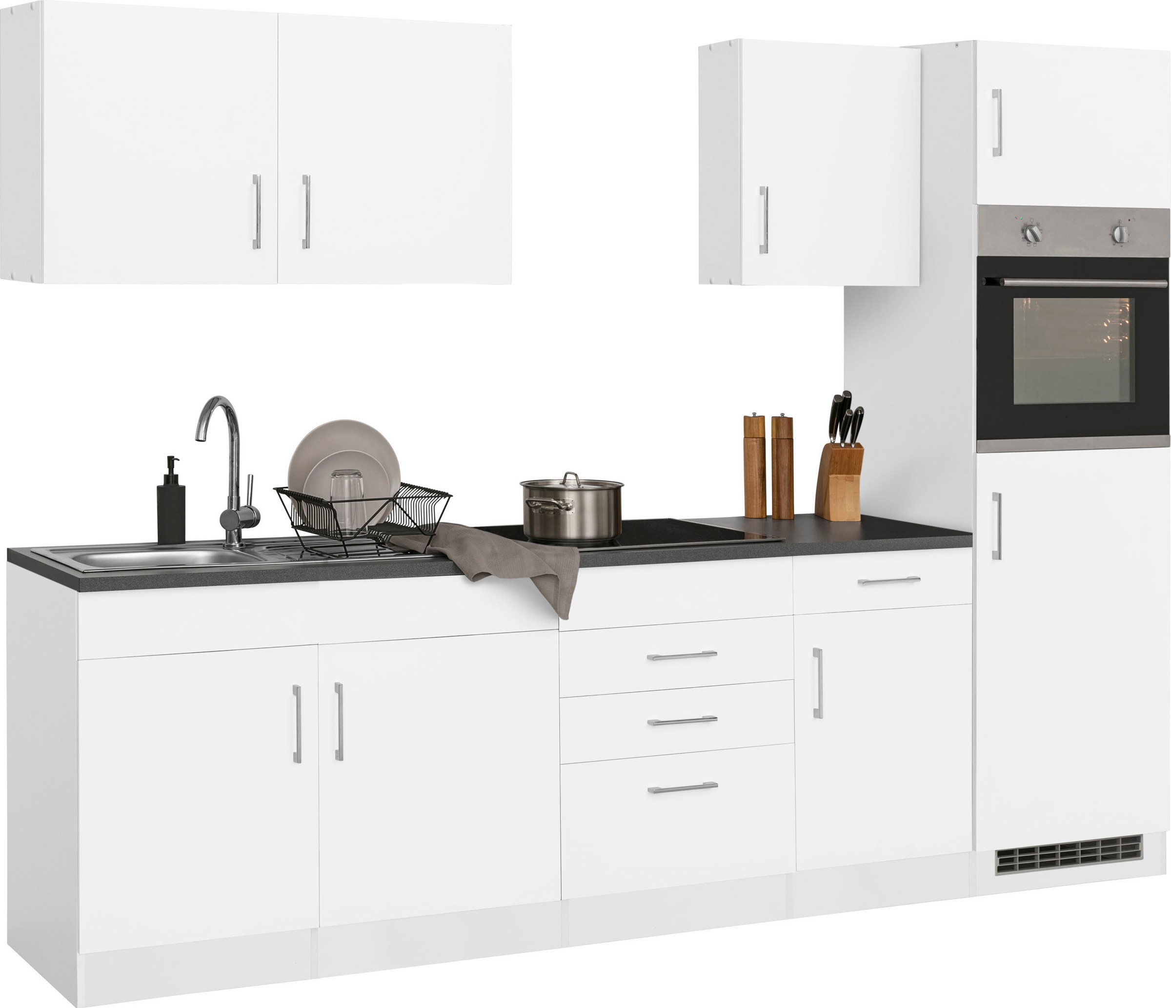 KOCHSTATION Küchenzeile "KS-Paris – Küchen mit einzigartigen Fotomotiven au günstig online kaufen