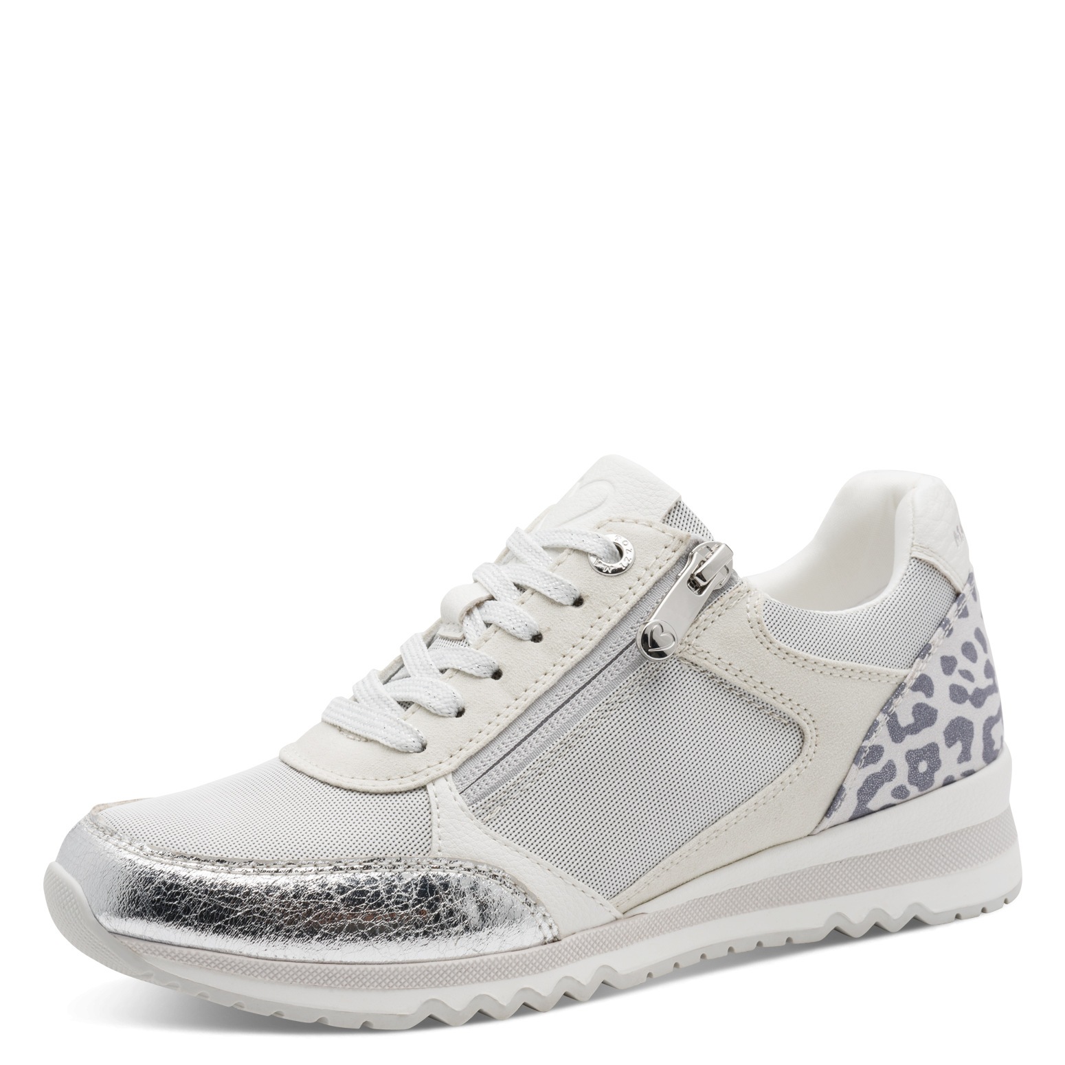 MARCO TOZZI Keilsneaker, Freizeitschuh, Halbschuh, Schnürschuh in veganer V günstig online kaufen