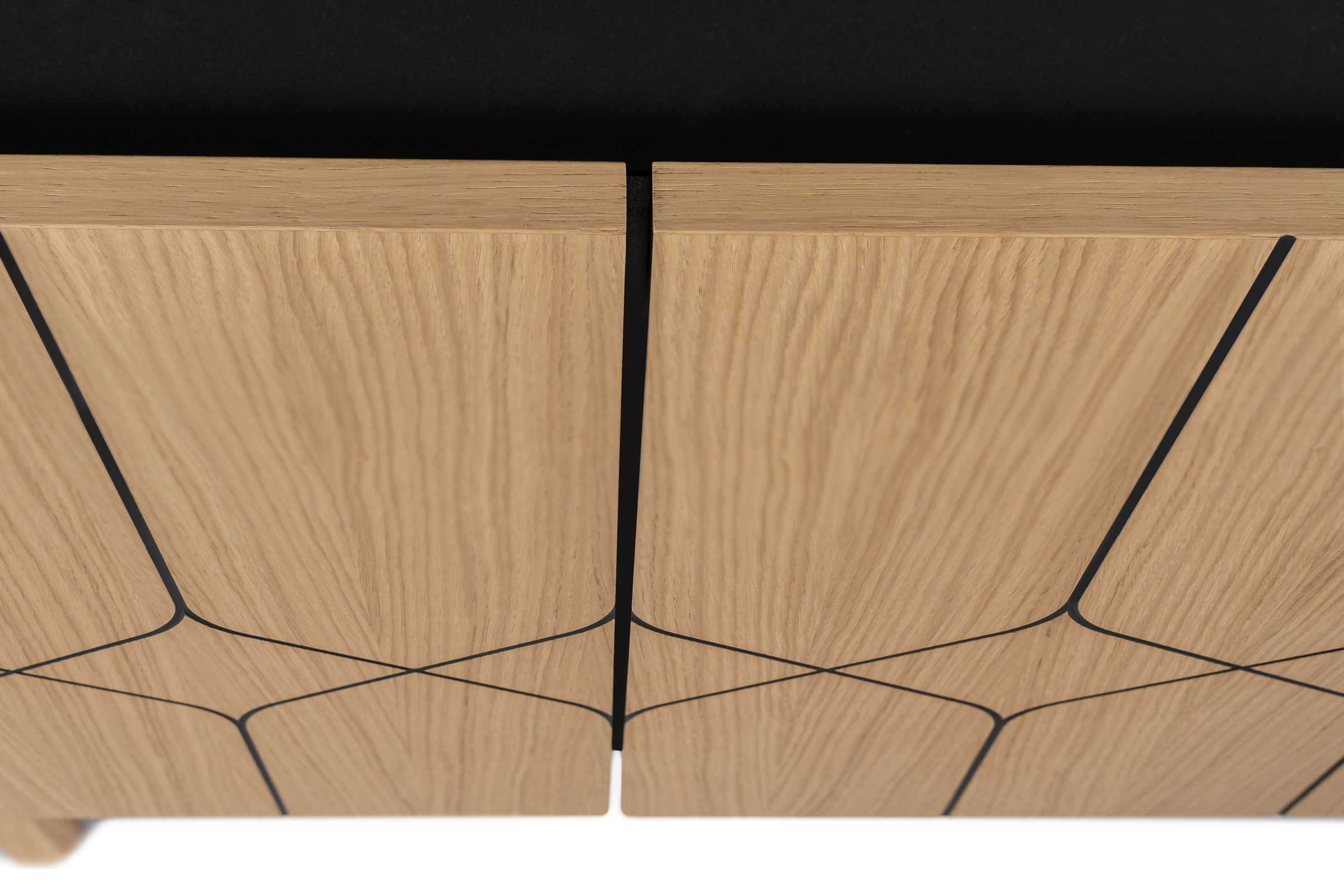 Woodman Kommode, Holzfurnier aus Eiche, Skandinavisches Design