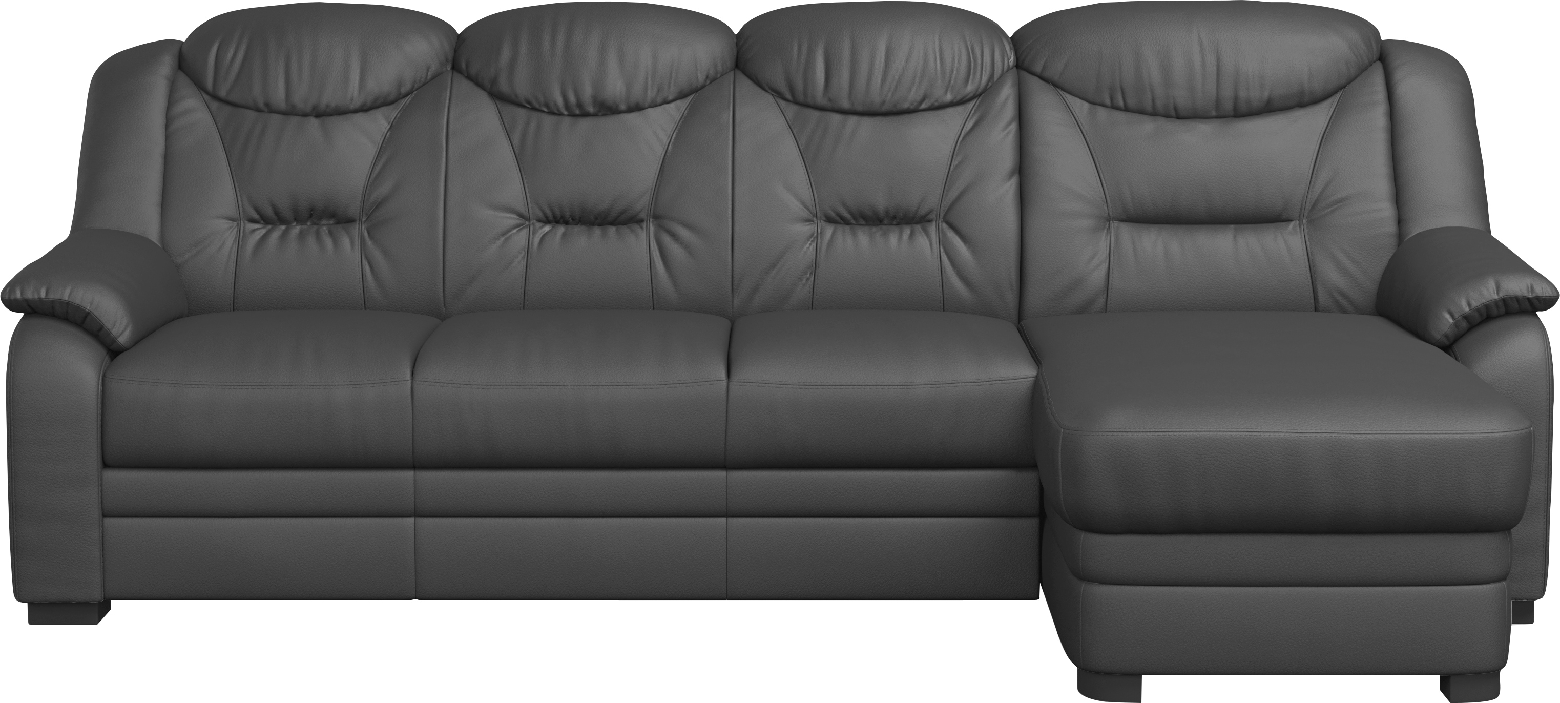 COTTA Ecksofa "Marcus L-Form" wahlweise mit Schlaffunktion
