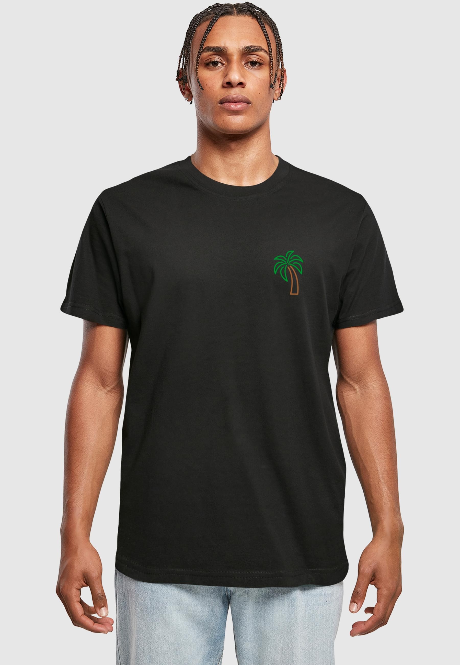 Thumbnail - MisterTee T-Shirt "MisterTee Coconut Tree Tee", (1 tlg.)
