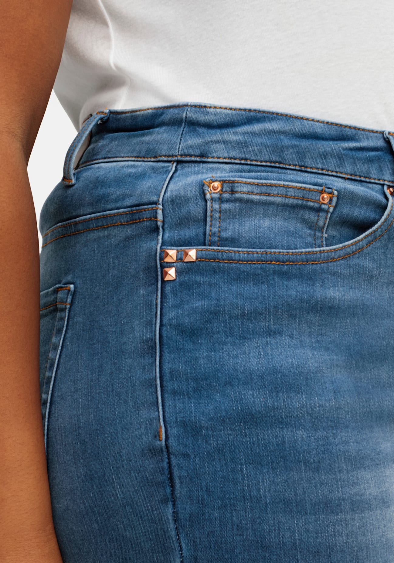Sheego Bequeme Jeans, (1 tlg.)