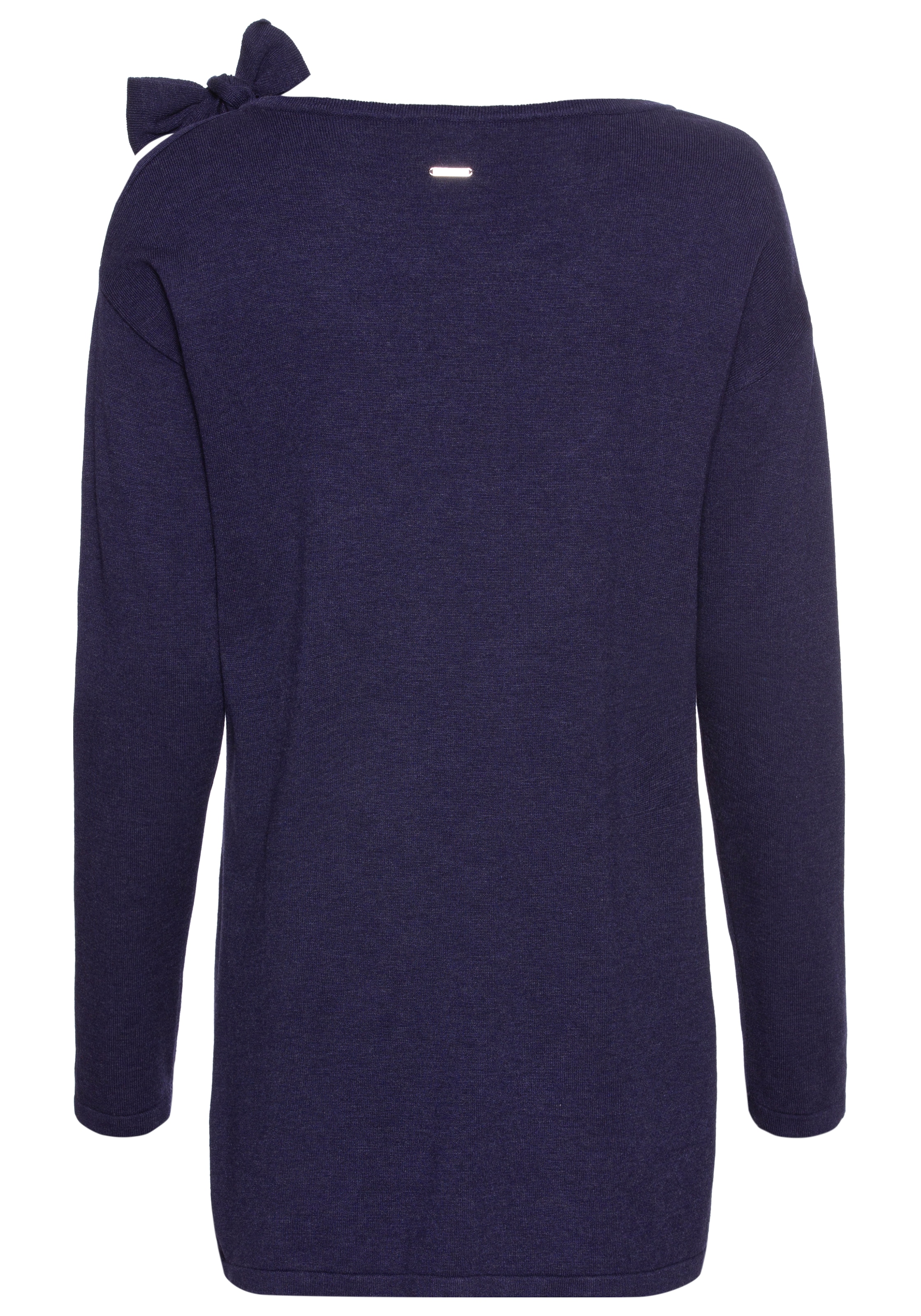 Laura Scott Longpullover, mit Schleifendetail