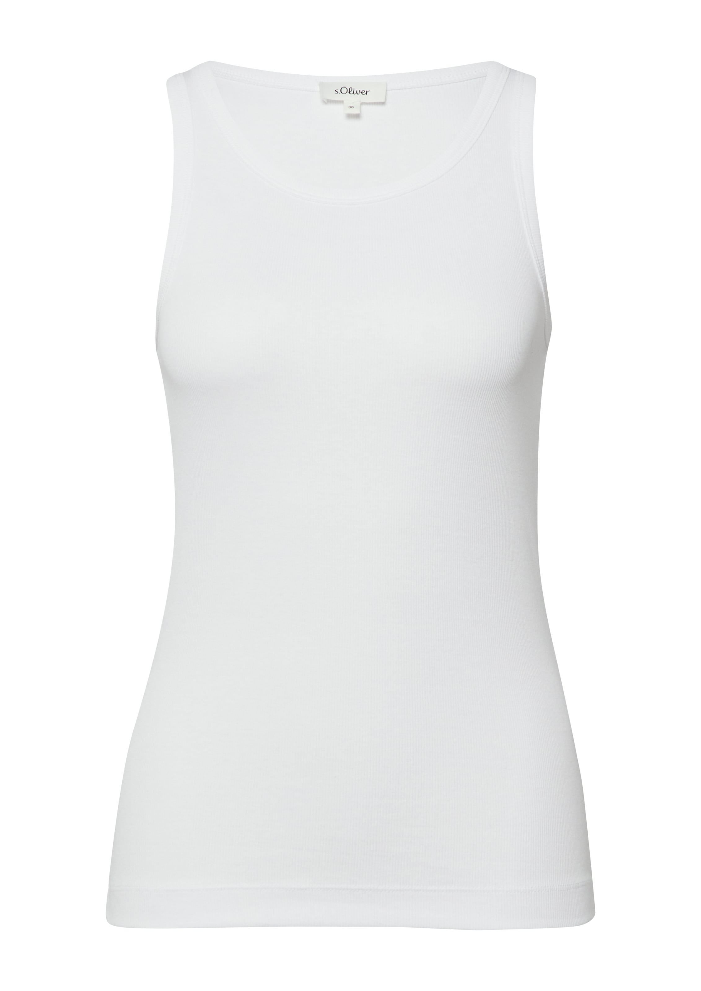 s.Oliver Tanktop mit Streifen Muster günstig online kaufen