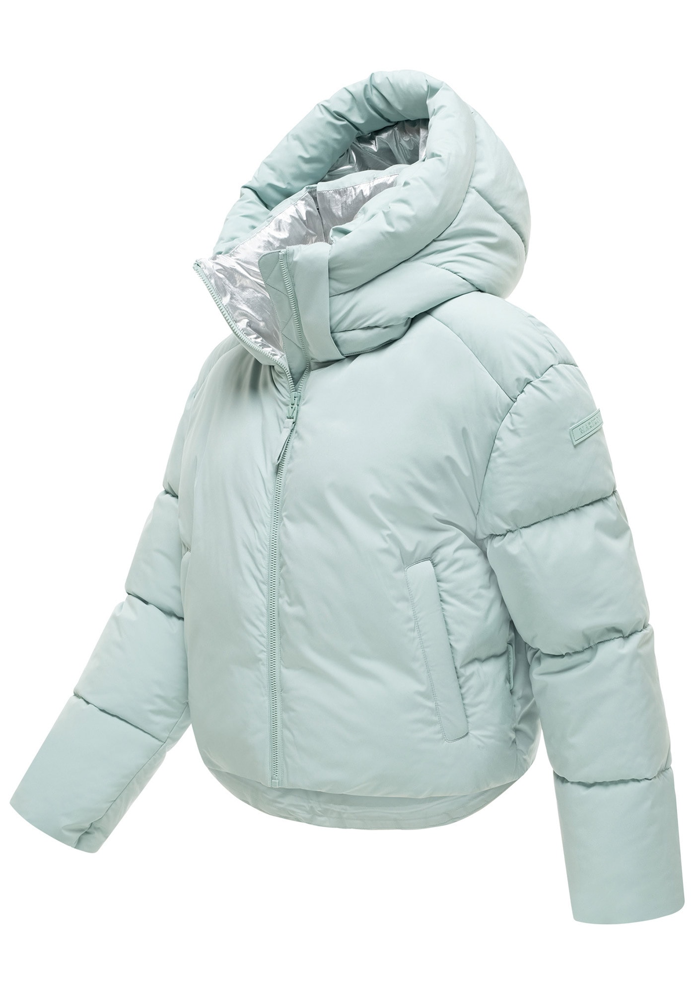 Marikoo Winterjacke »Zilvaa« mit Kapuze Damen Steppjacke mit Kapuze in Daunenoptik warm und leicht
