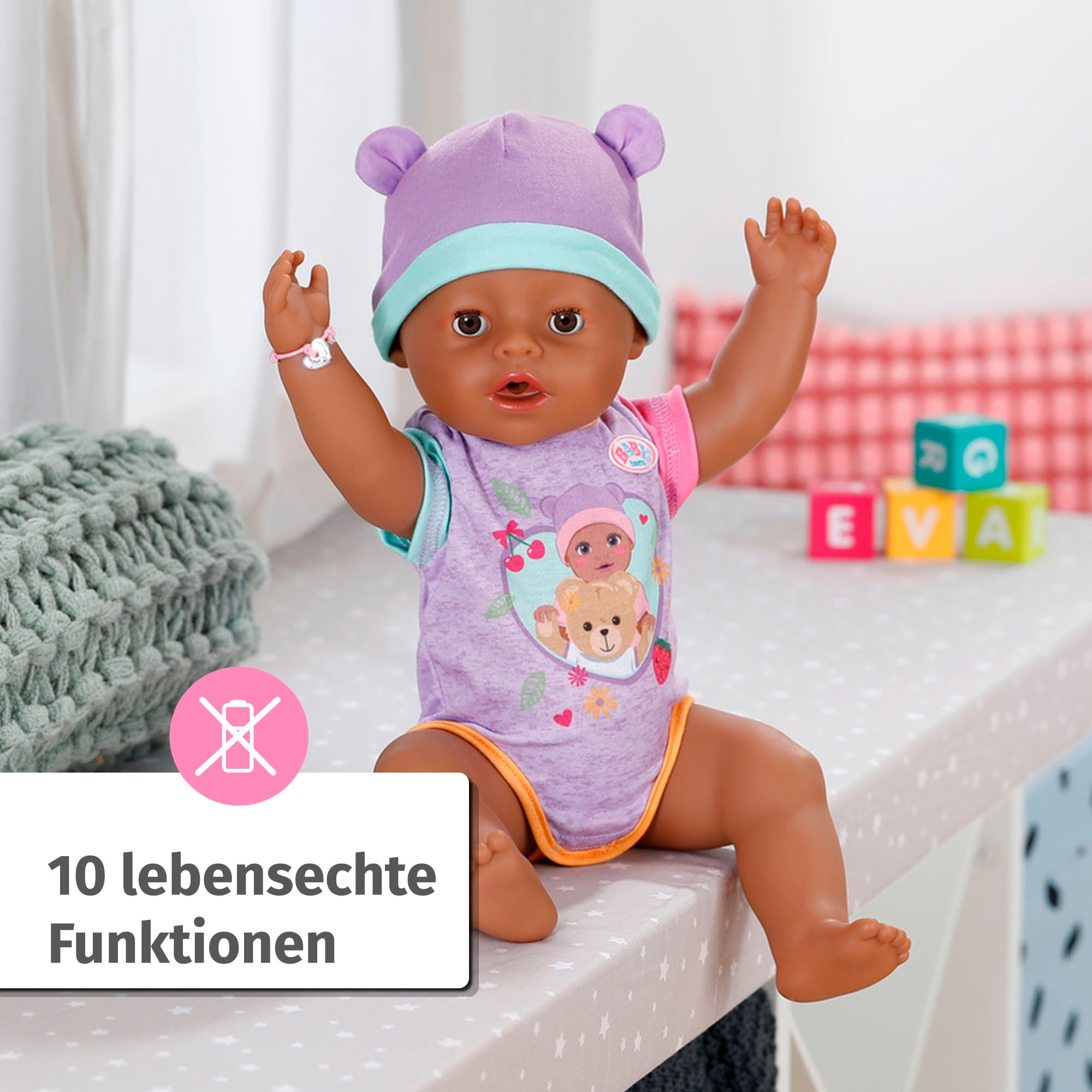 Baby Born Babypuppe »Eva, 43 cm«