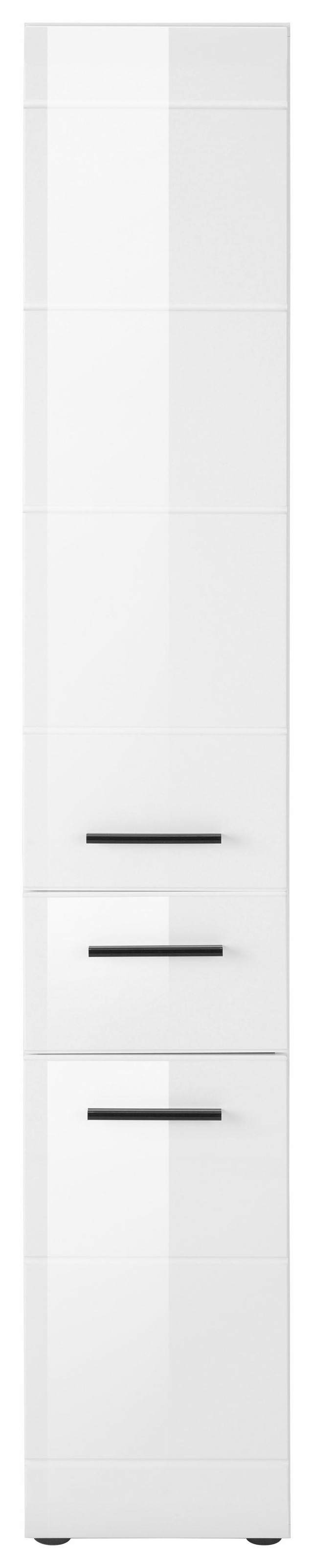 welltime Hochschrank "Sovana", Badschrank mit einer Schublade und 5 Fächern günstig online kaufen
