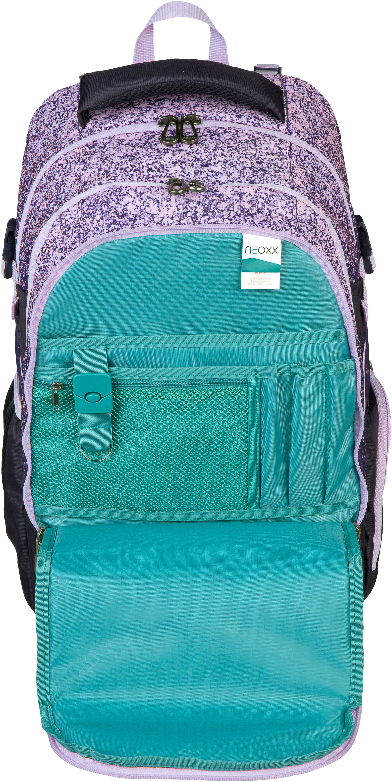 neoxx Schulrucksack »Active Pro, Glitterally perfect«