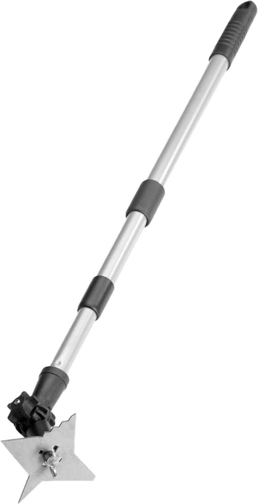 Maximex Fugenkratzer "Maximex 4-ZACK" mit Teleskopstiel, 4 unterschiedliche Zacken, für Garten und Einfahrt