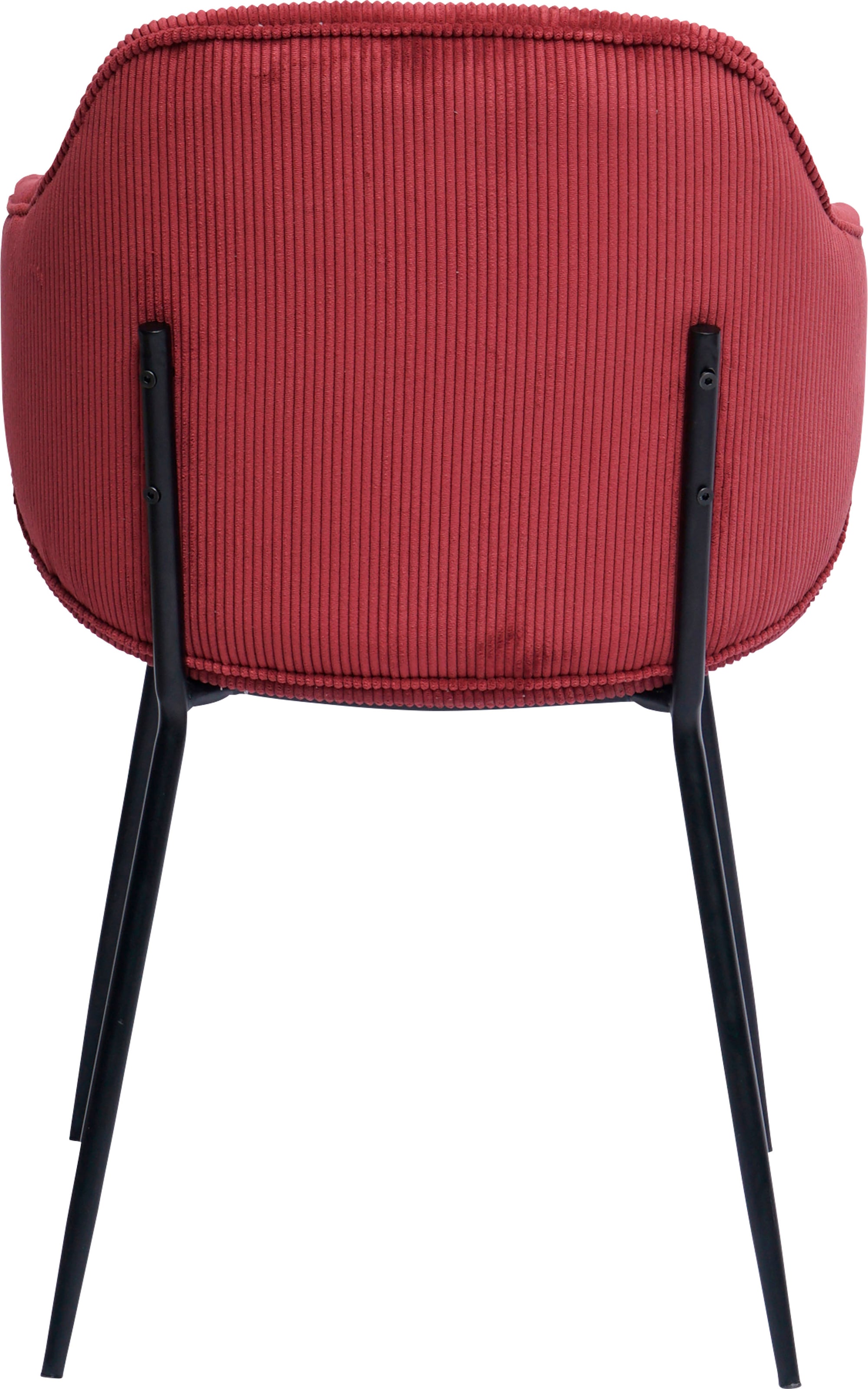 SalesFever Armlehnstuhl, (Set), 2 St., Cord, Bezug in Cord-Optik