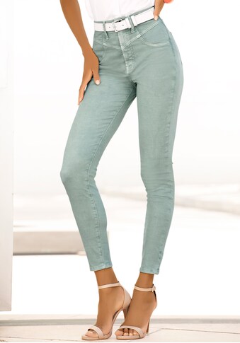 LASCANA High-waist-Jeans, mit modischem Bund kaufen