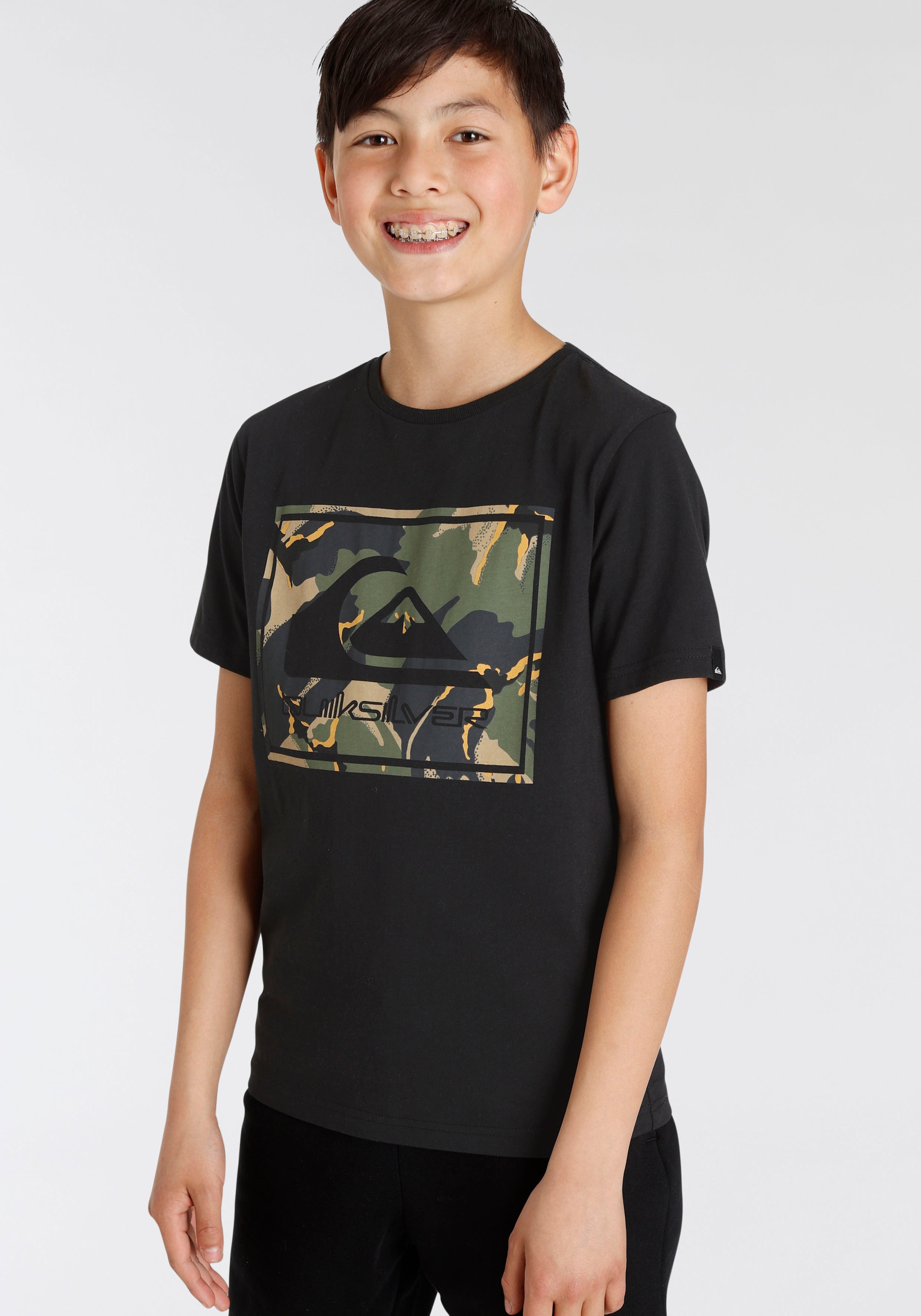 Quiksilver T-Shirt »ARCHICAMO PACK SHORT SLEEVE TEE YOUTH - für Kinder«