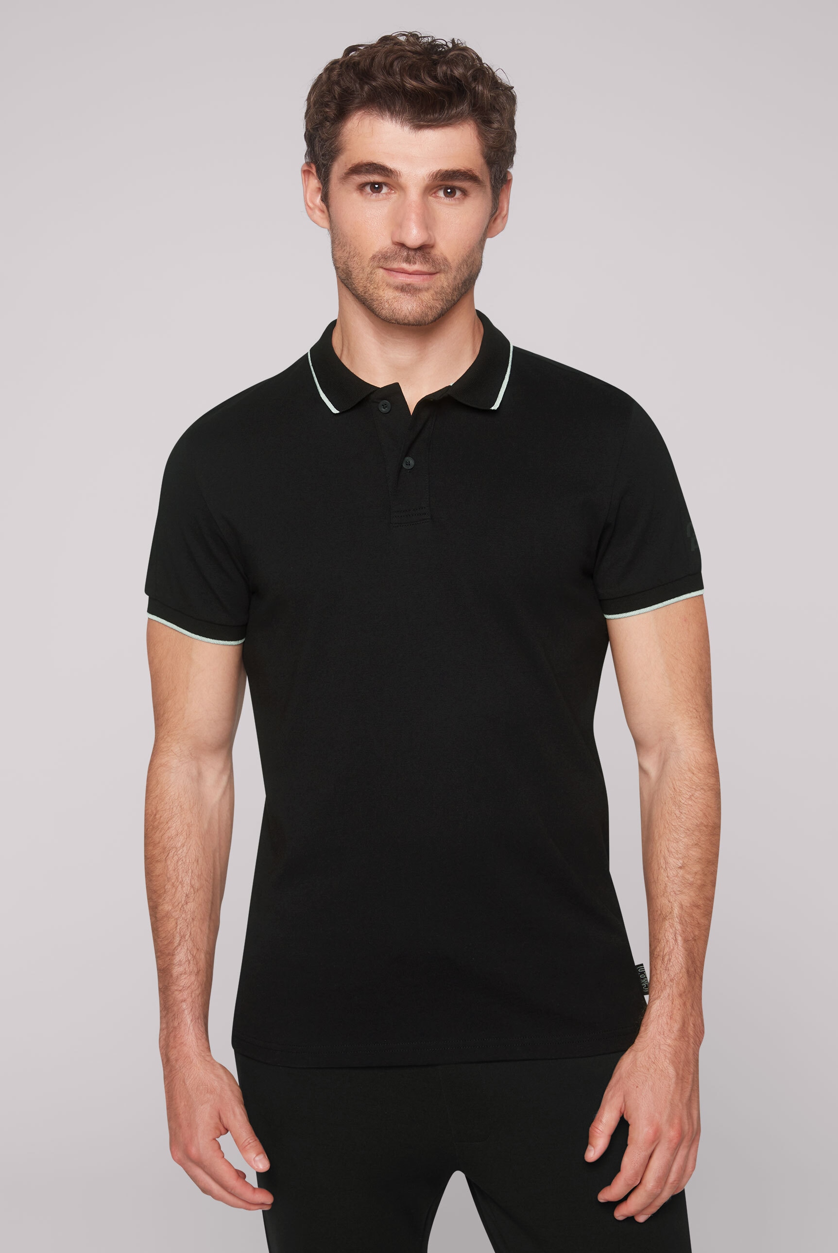 Poloshirt, aus Baumwolle