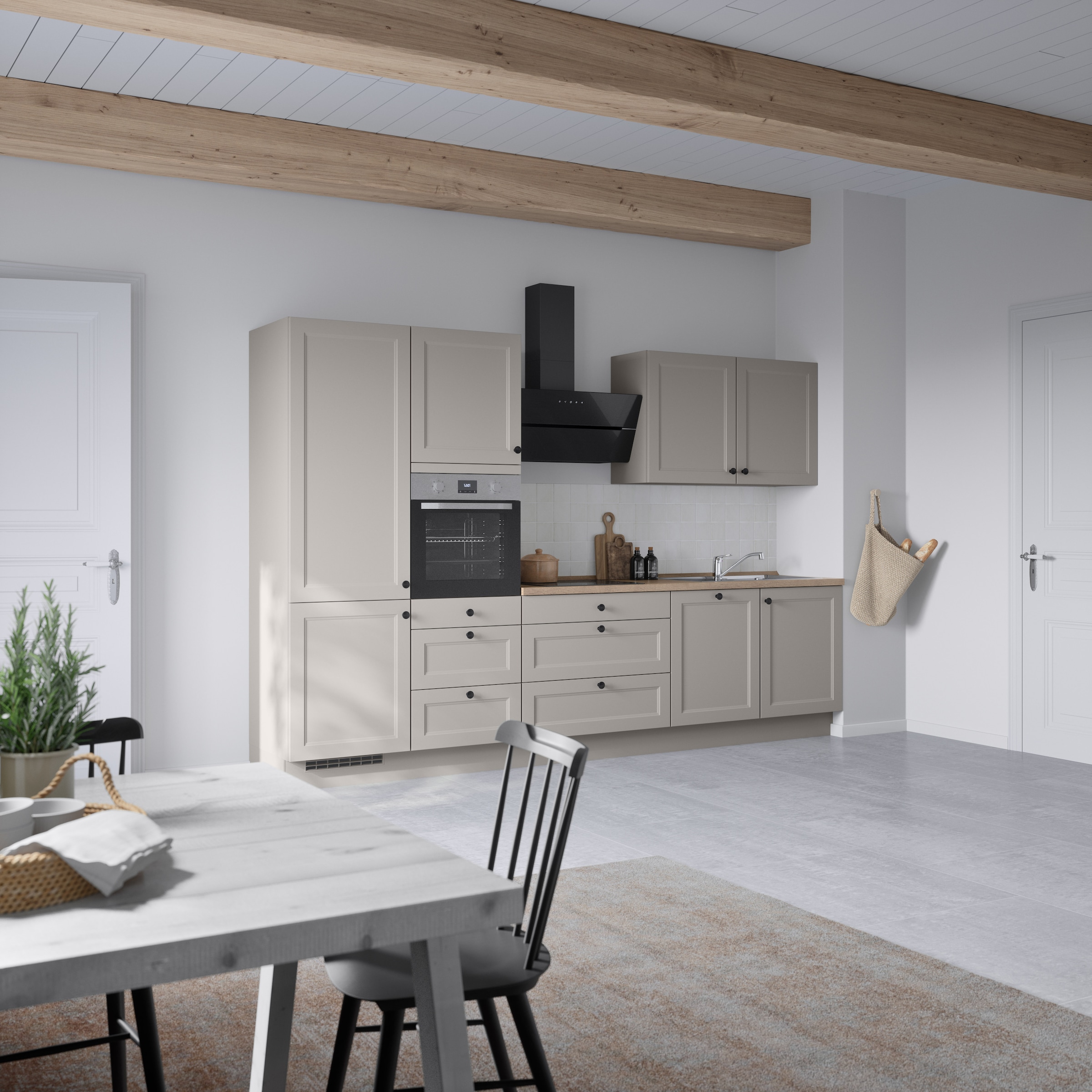 nobilia® Küchenzeile »"Cascada II"« vormontiert,  Ausrichtung wählbar, Breite 330 cm, wahlw. mit E-Geräten