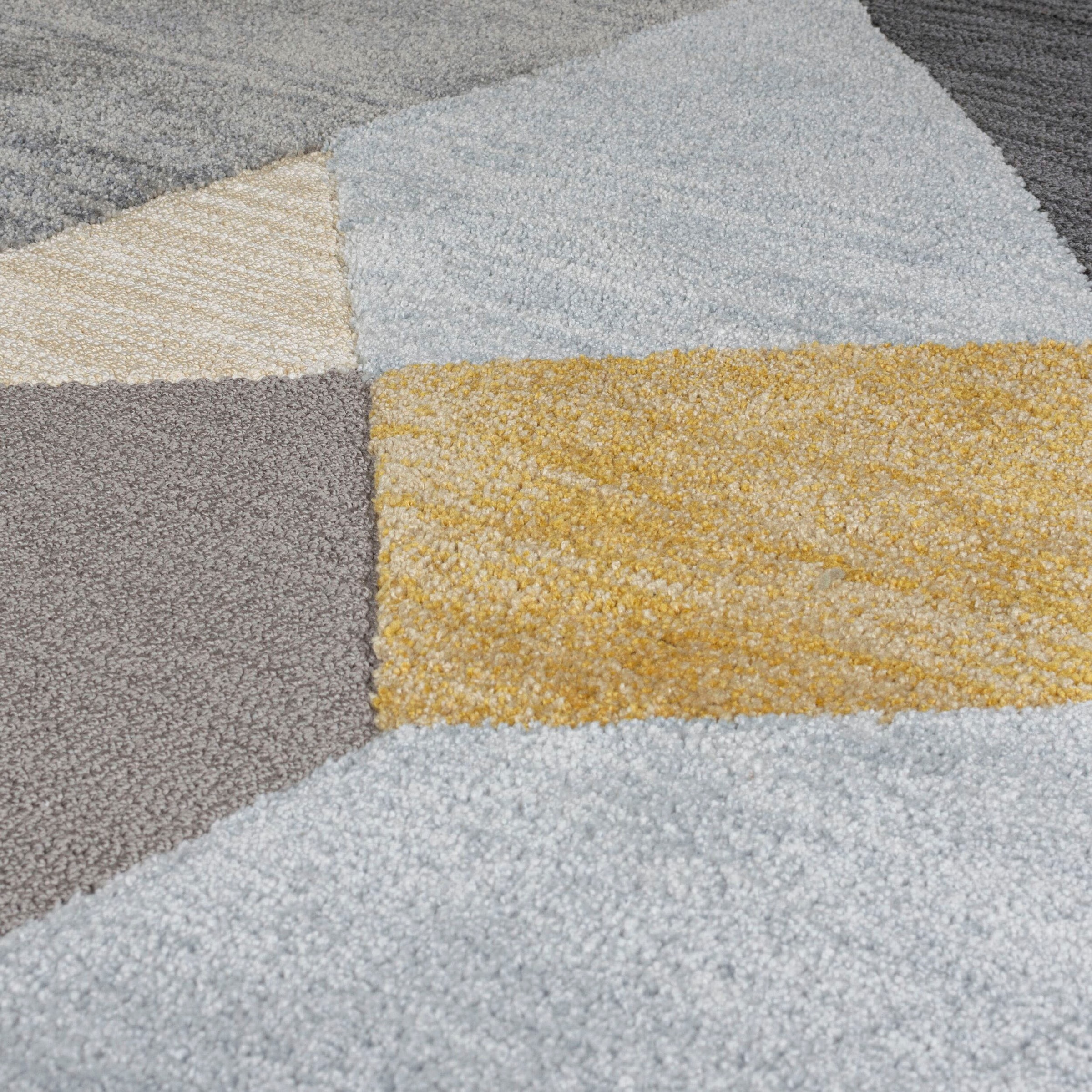 FLAIR RUGS Teppich »Icon | bunt Hoch-Tief-Effekt, mit Geometric«, rechteckig, geometrisches Design, BAUR kaufen