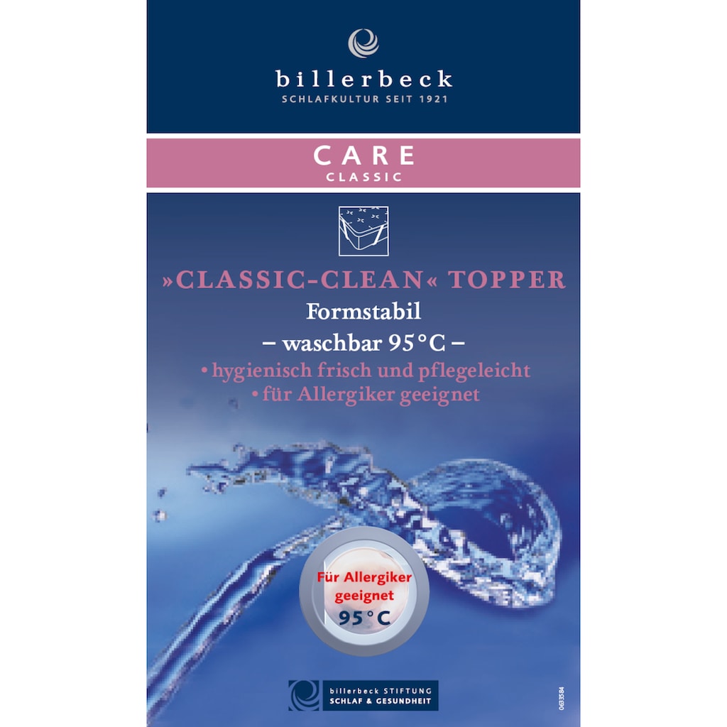 billerbeck Matratzenauflage »721 Classic-Clean«