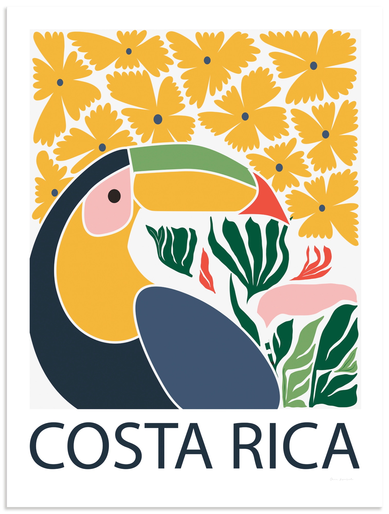 Wandbild ARTLAND "Costa Rica", farbe bild(er): farbig, B:30cm H:40cm, Alu Dibond, Bilder, als Alubild, Leinwandbild, Poster, Wandaufkleber in verschied. Größen