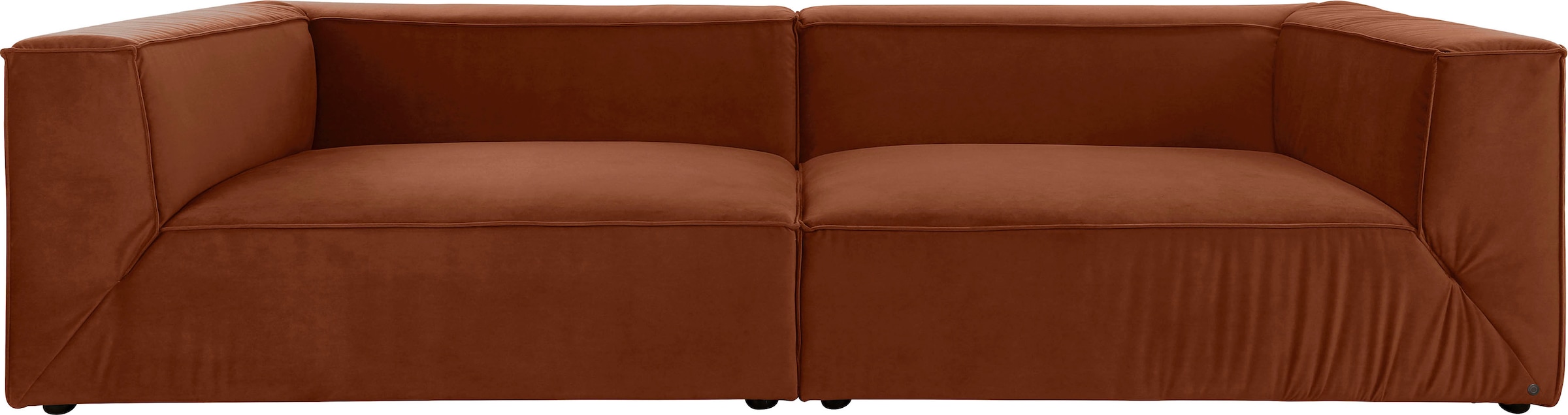 Big-Sofa »BIG CUBE«, in 2 Breiten, wahlweise mit Sitztiefenverstellung, Tiefe 129 cm