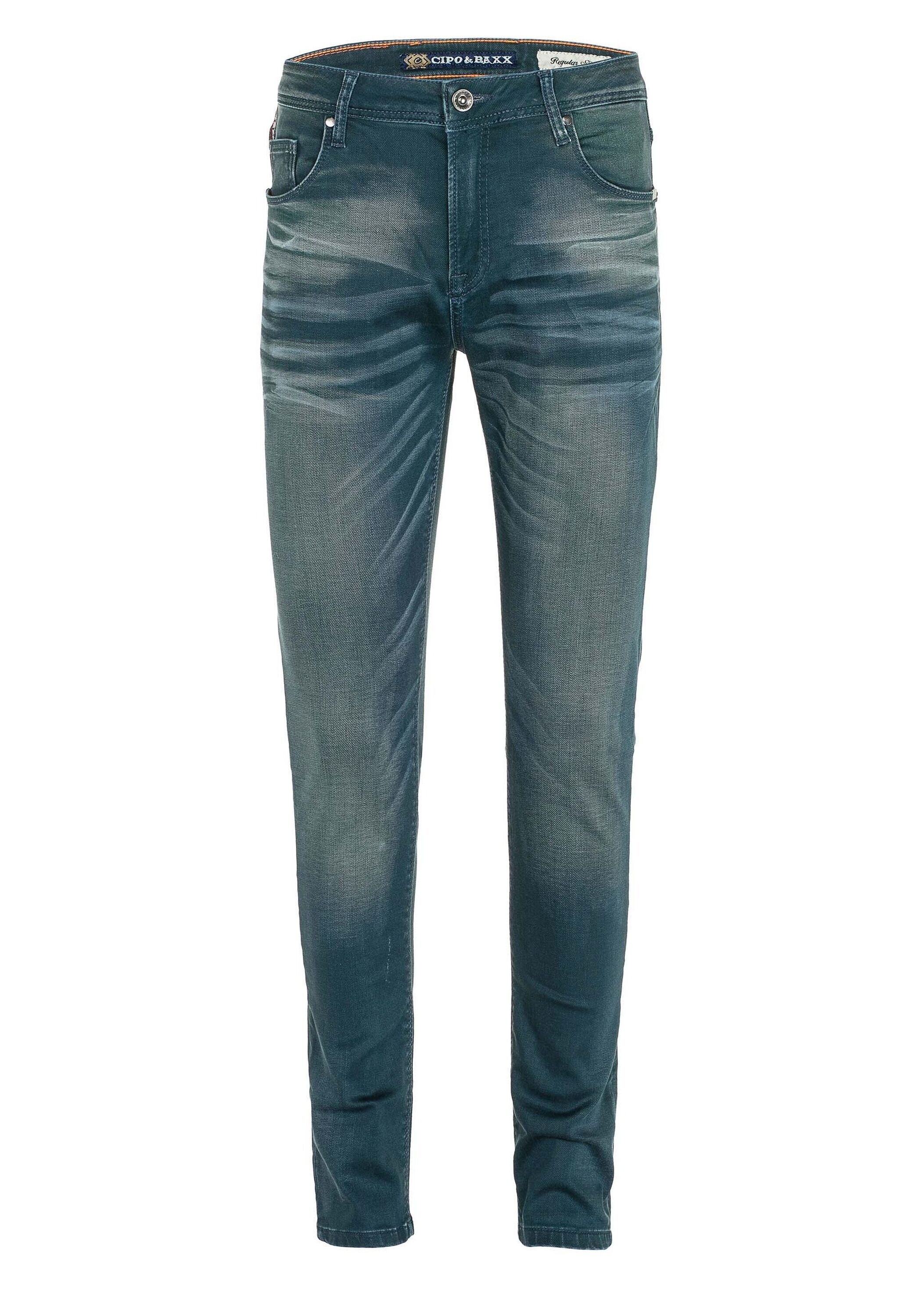 Cipo & Baxx 5-Pocket-Jeans "Cipo & Baxx Jeans" mit schöner Waschung, CD492