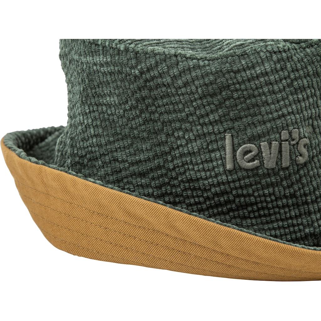 Levi's® Fischerhut »LV Hut REVERSIBLE BUCKET«, Wendbar - von beiden Seiten zu tragen