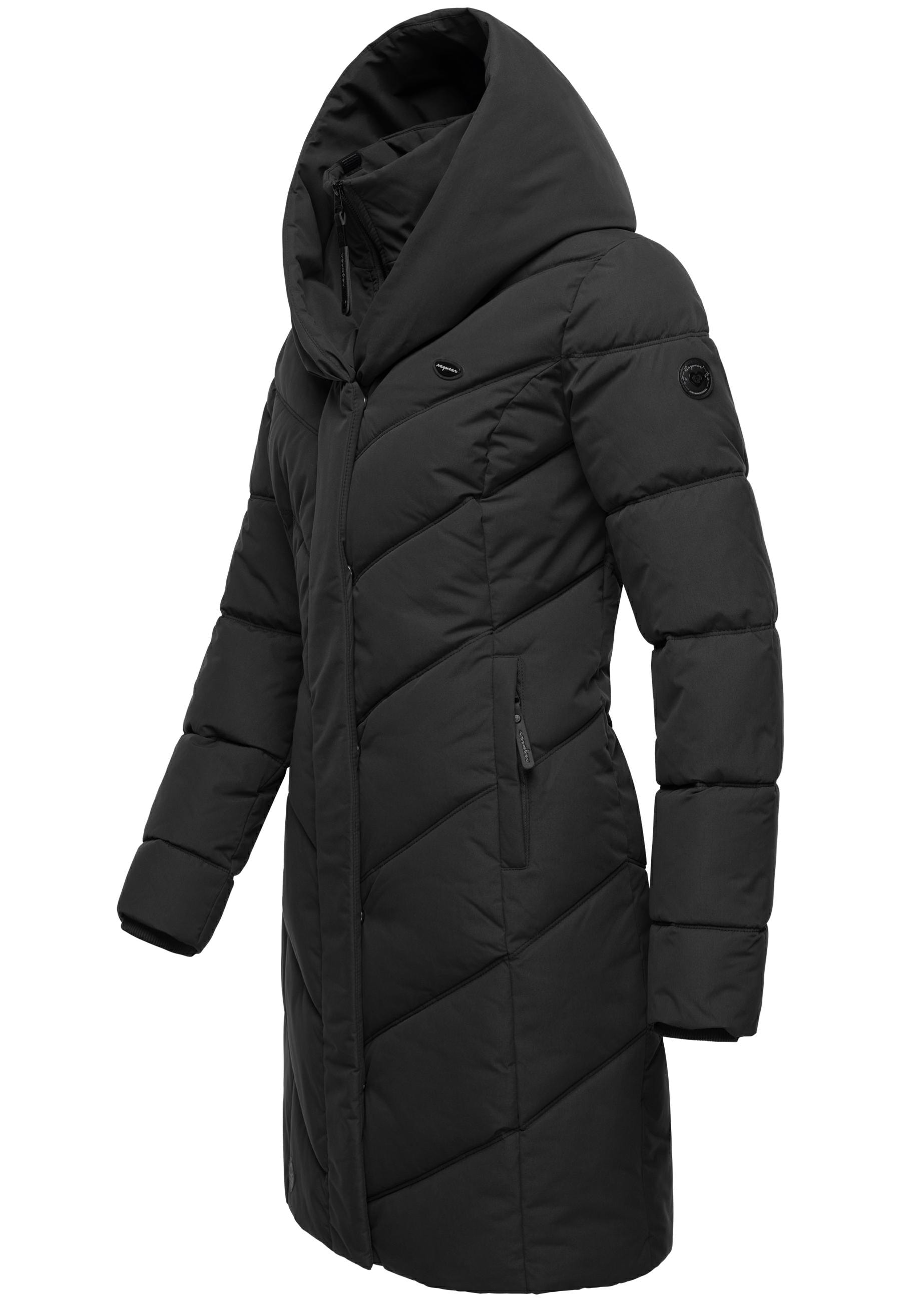 Ragwear Steppmantel »Natalka« stylischer, gesteppter Winterparka mit gefütterter Kapuze