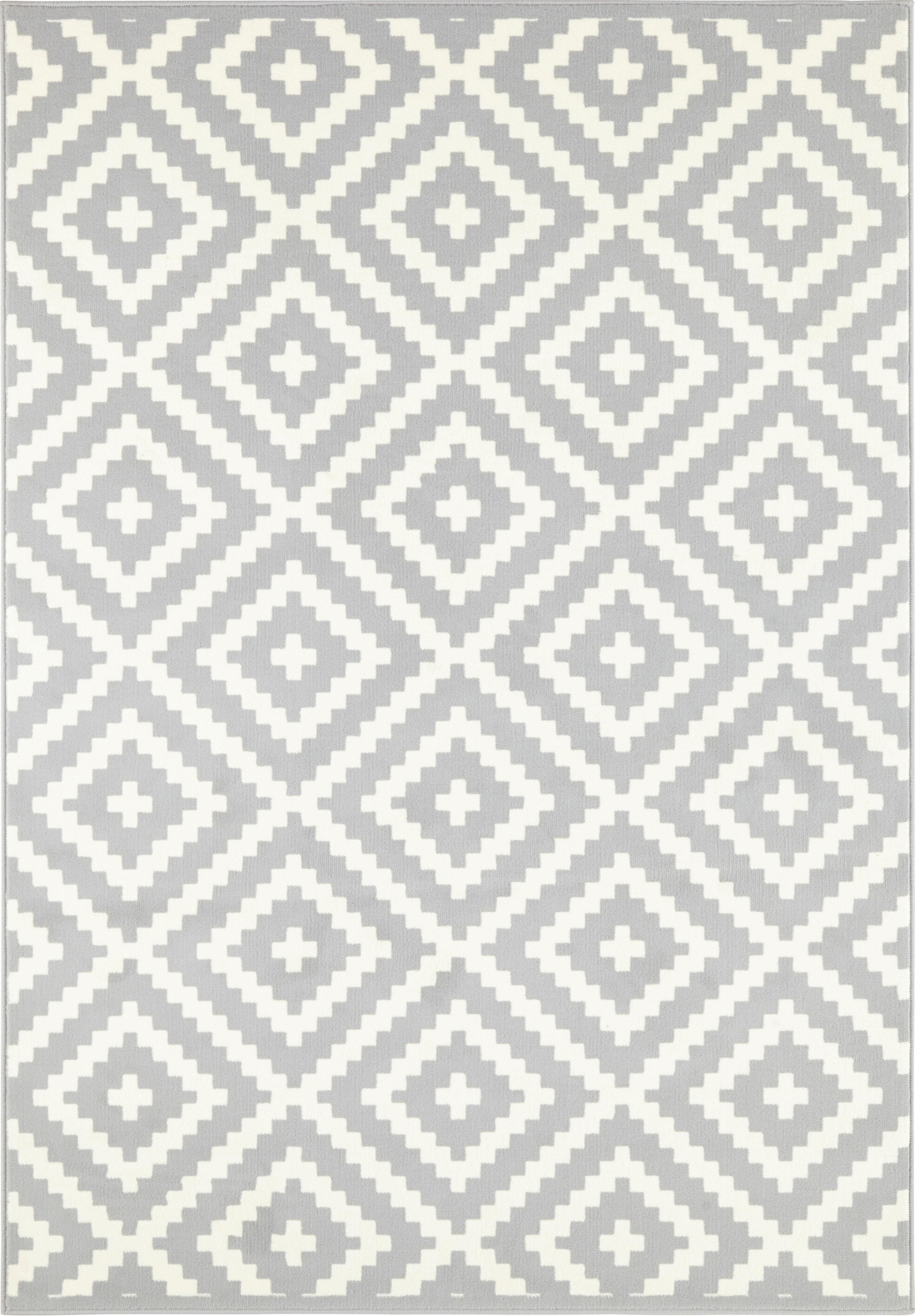 HANSE Home Teppich »Native«, rechteckig, 9 mm Höhe, Kurzflor, Modernes Design mit geometrischem Muster, Gekettelt,Robust