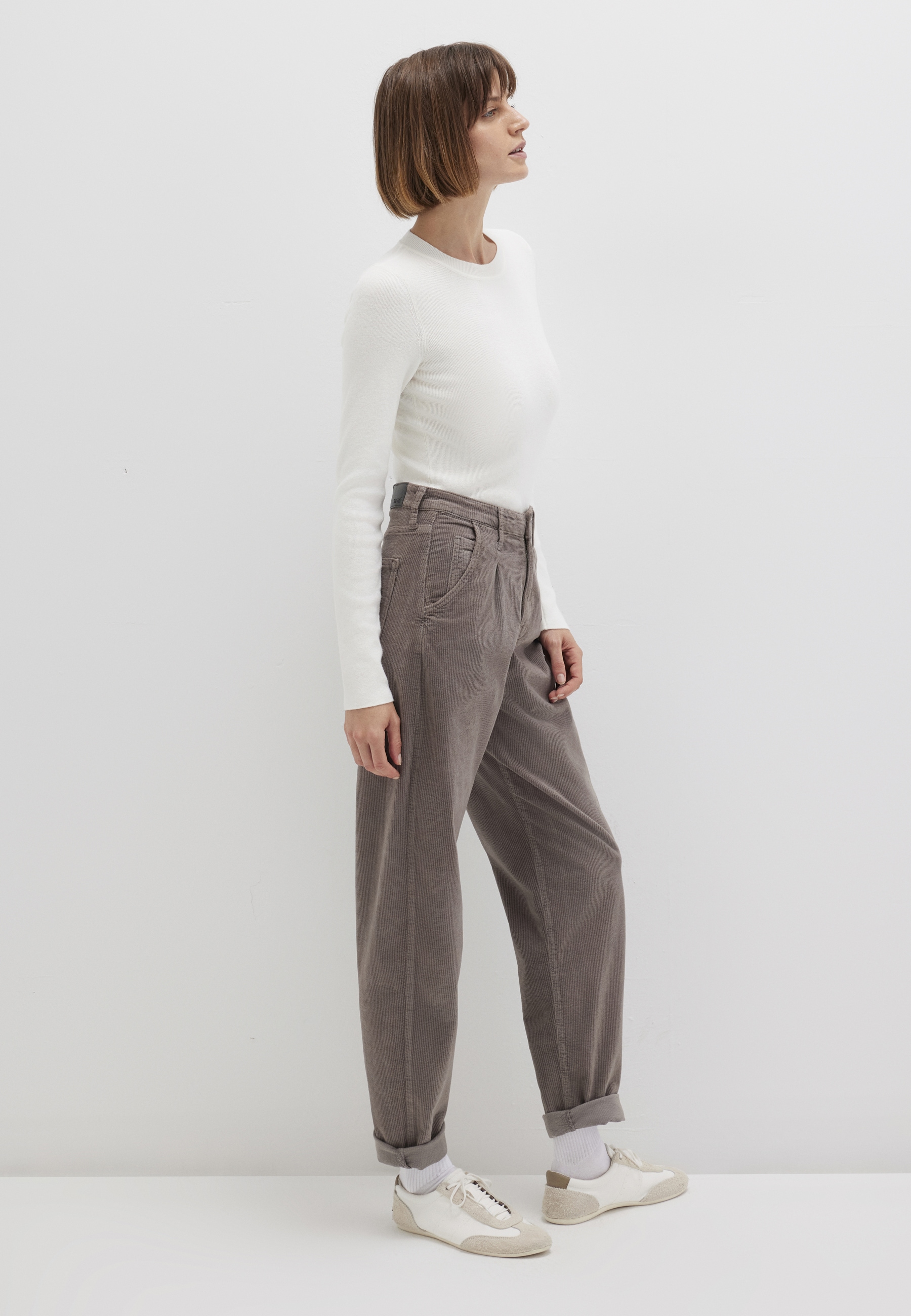 Mavi Weite Jeans »LAURA«, Pleated Baggy Pants