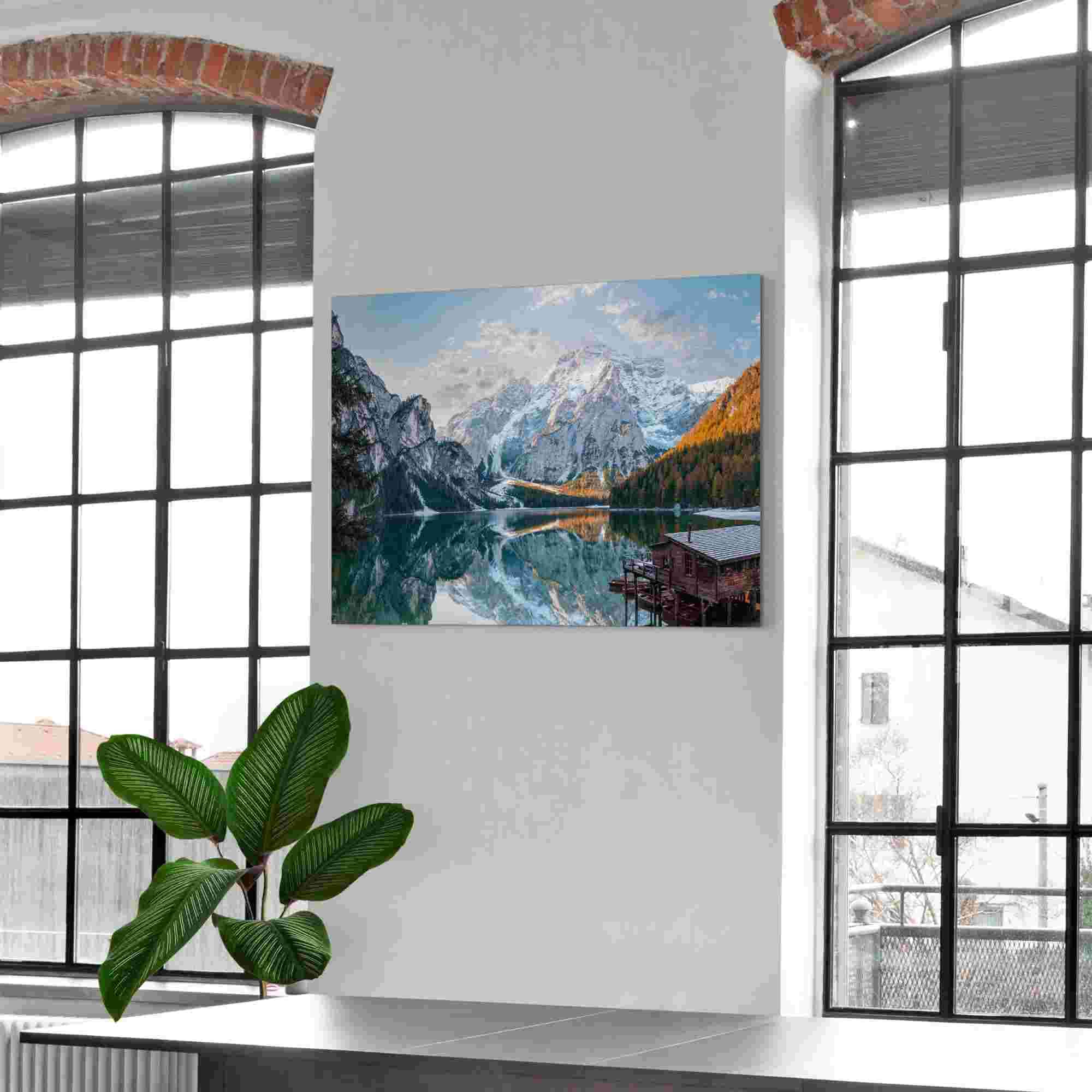 Reinders! Alu-Dibond-Druck »Pragser Wildsee«