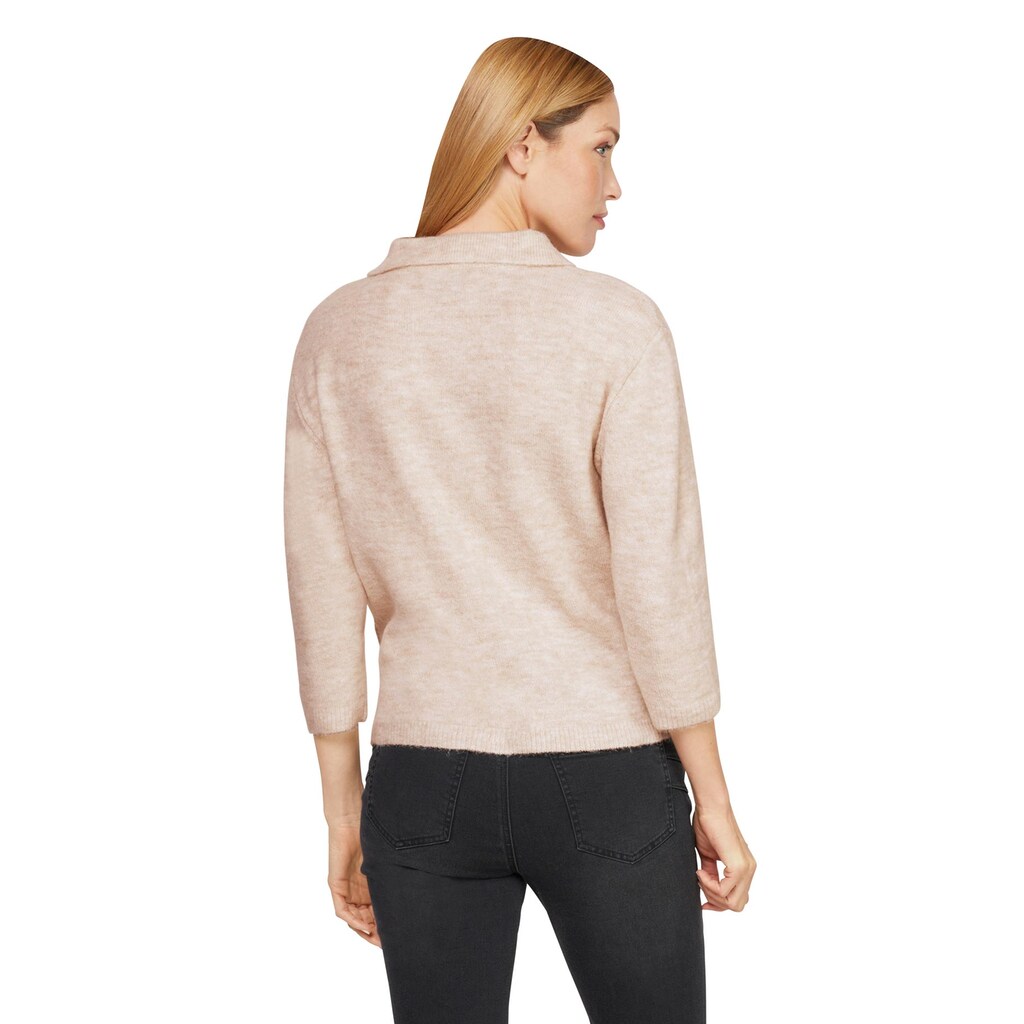 Damenmode Pullover RICK CARDONA by Heine Strickpullover »Pullover« champagner-beige-meliert Damenmode Pullover RICK CARDONA by Heine Strickpullover »Pullover« champagner-beige-meliert