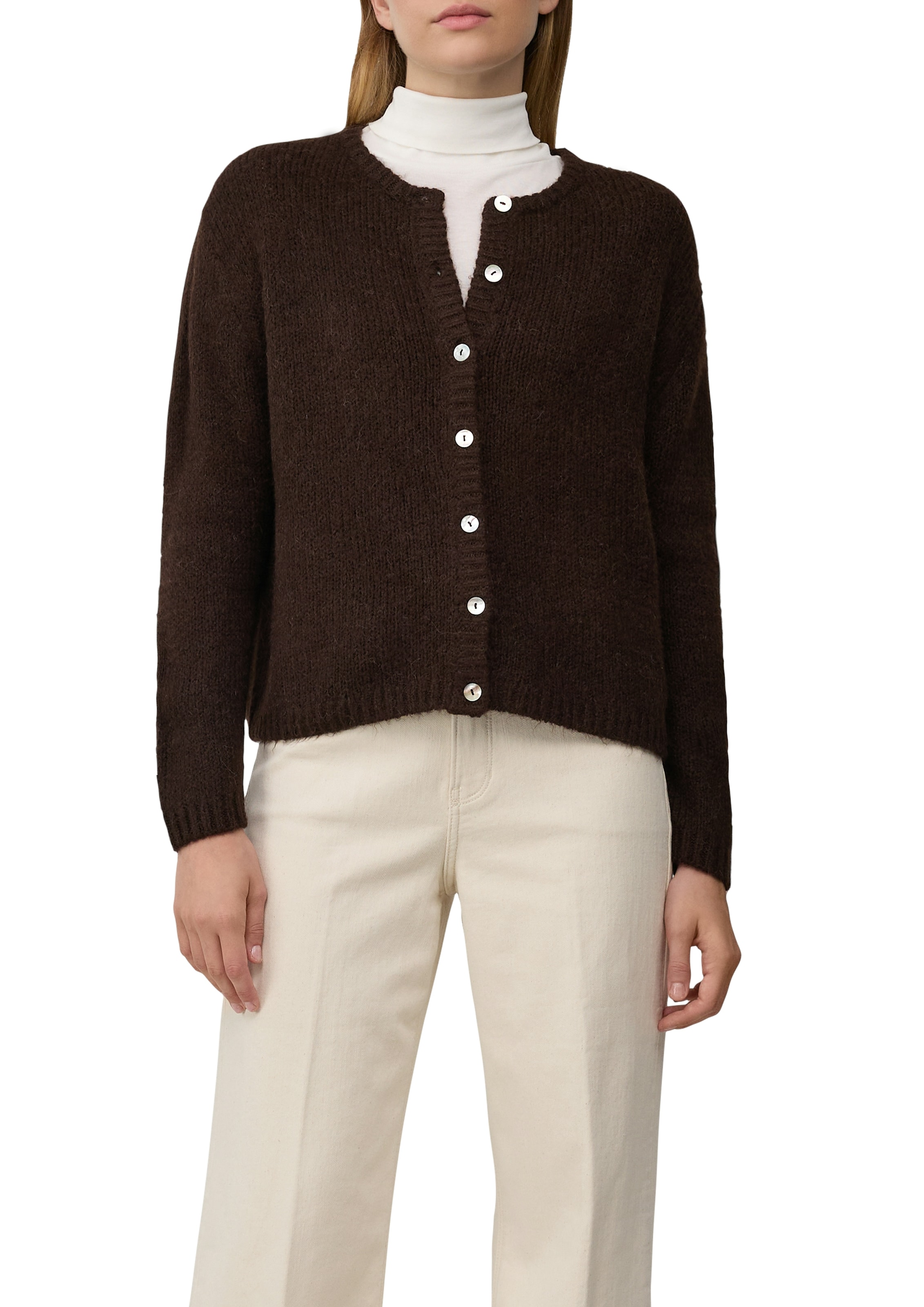 s.Oliver Strickjacke mit Rippbündchen günstig online kaufen