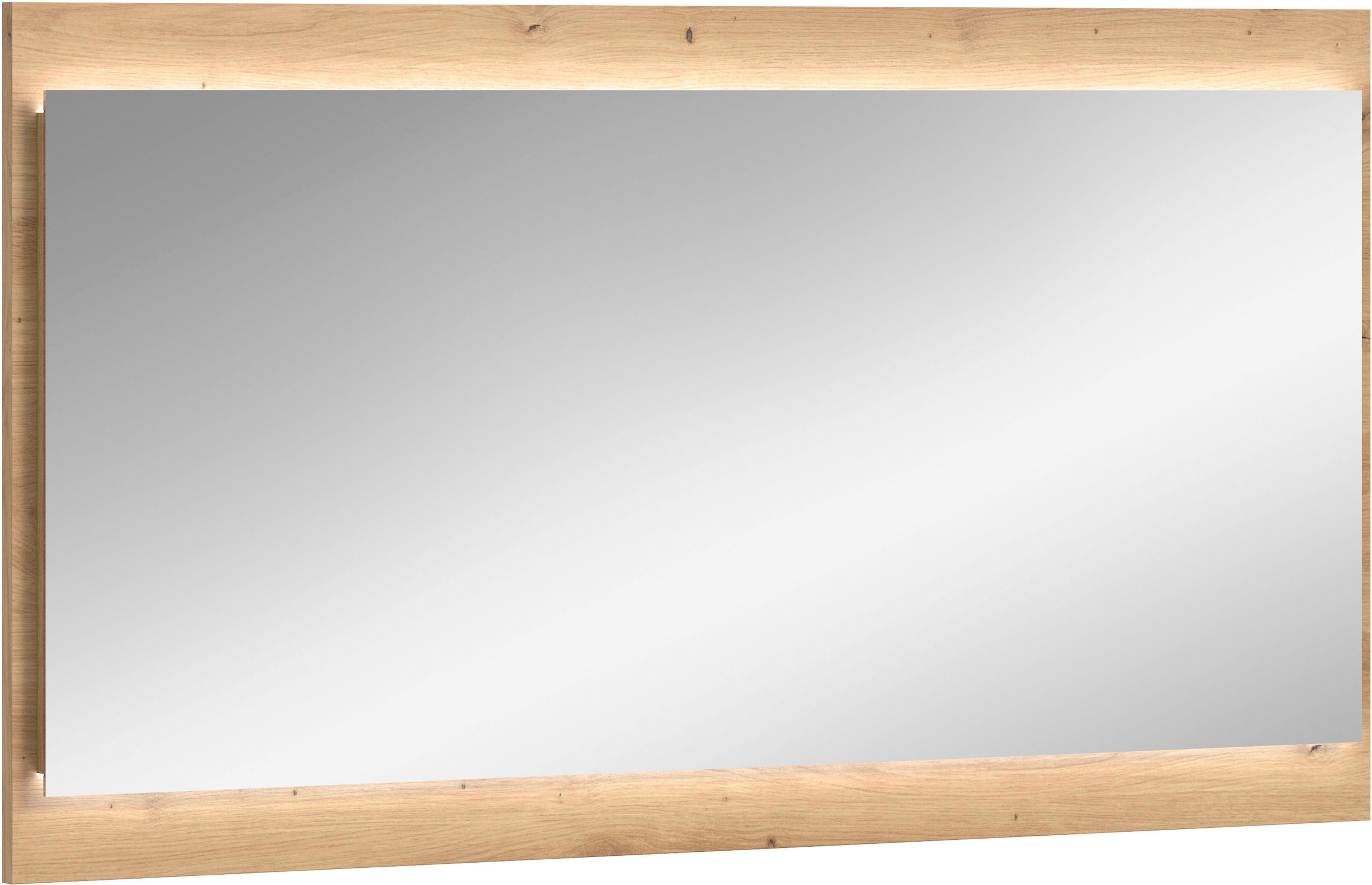 INOSIGN Wandspiegel "EVRID, Breite 110 cm, Rahmenoptik, farblich abgesetze günstig online kaufen