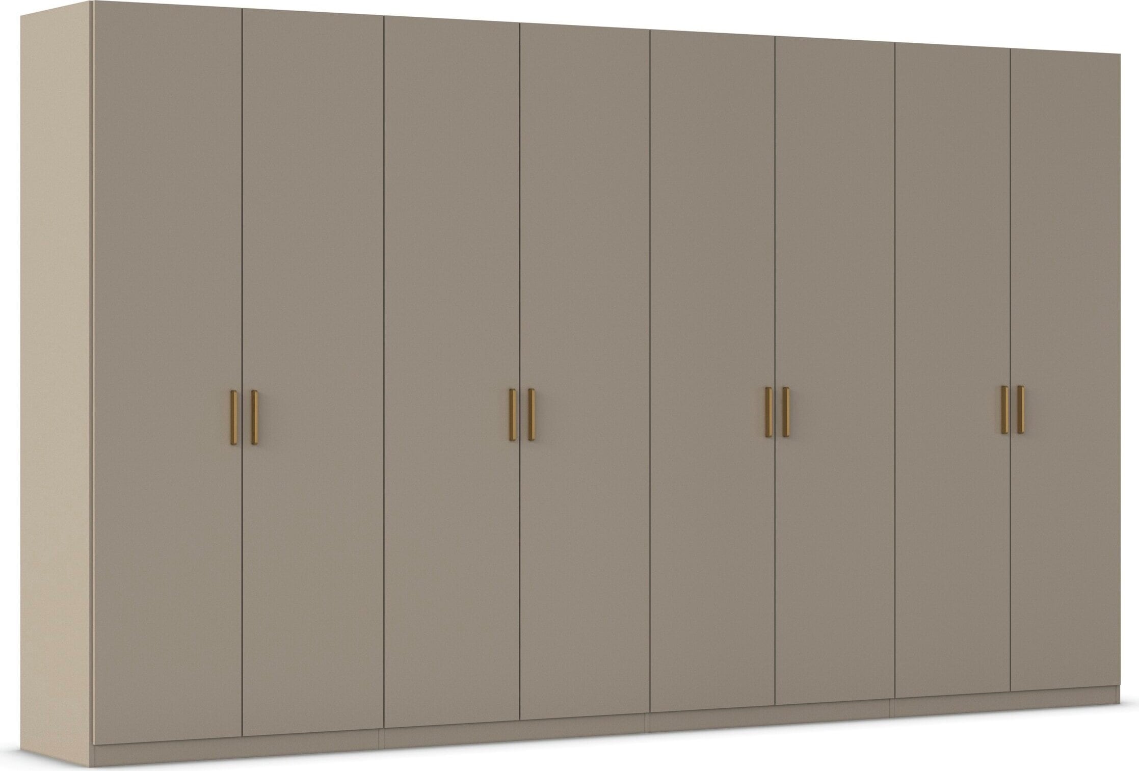 OTTO home Kaminumbauschrank "Schrank Möbel Schlafzimmer Garderobe Kinderzimmer WELTNEUHEIT ZELLARA" PATENTIERTES SCHNELLMONTAGESYSTEM Griff Goldfarben MADE IN GERMANY
