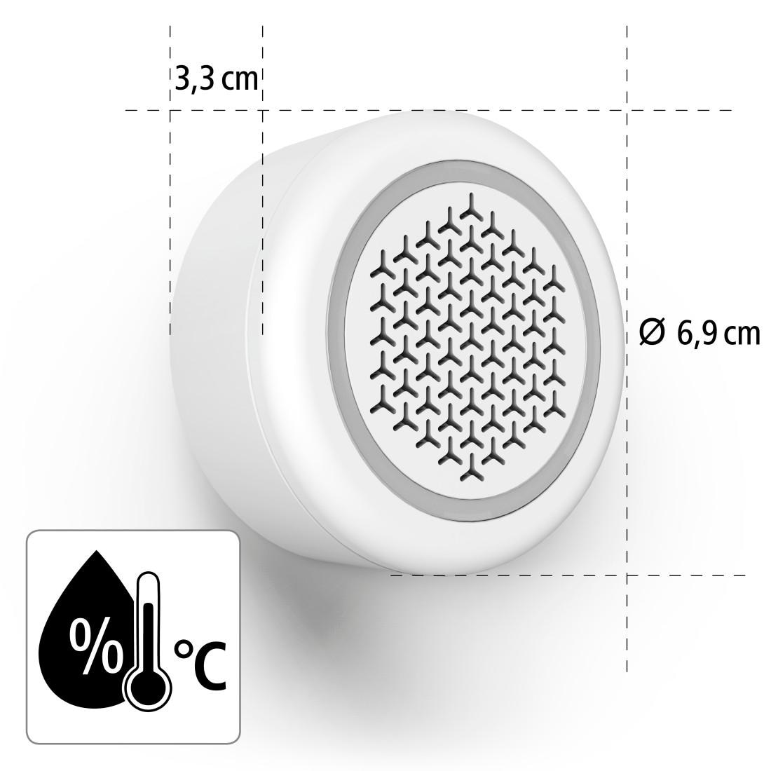 Hama Alarmsirene »Smart Home Alarmanlage,WLAN Alarmsirene ohne Hub, 97,4dB 10 Signaltöne«