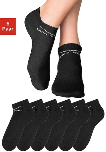 Sneakersocken, (Set, 6 Paar)