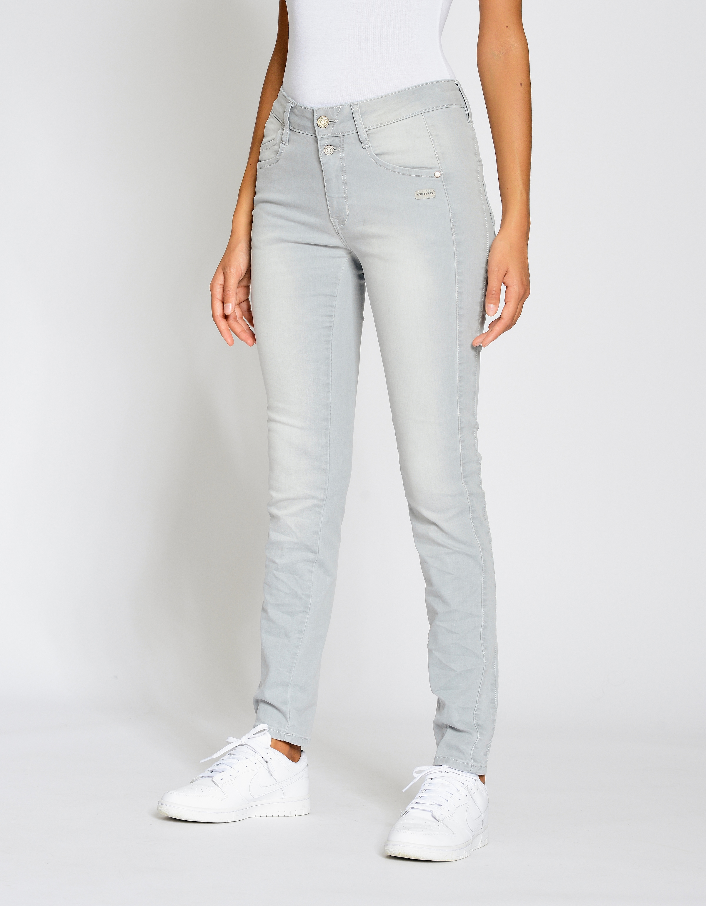 GANG Slim-fit-Jeans "94SANA", mit Galonstreifen