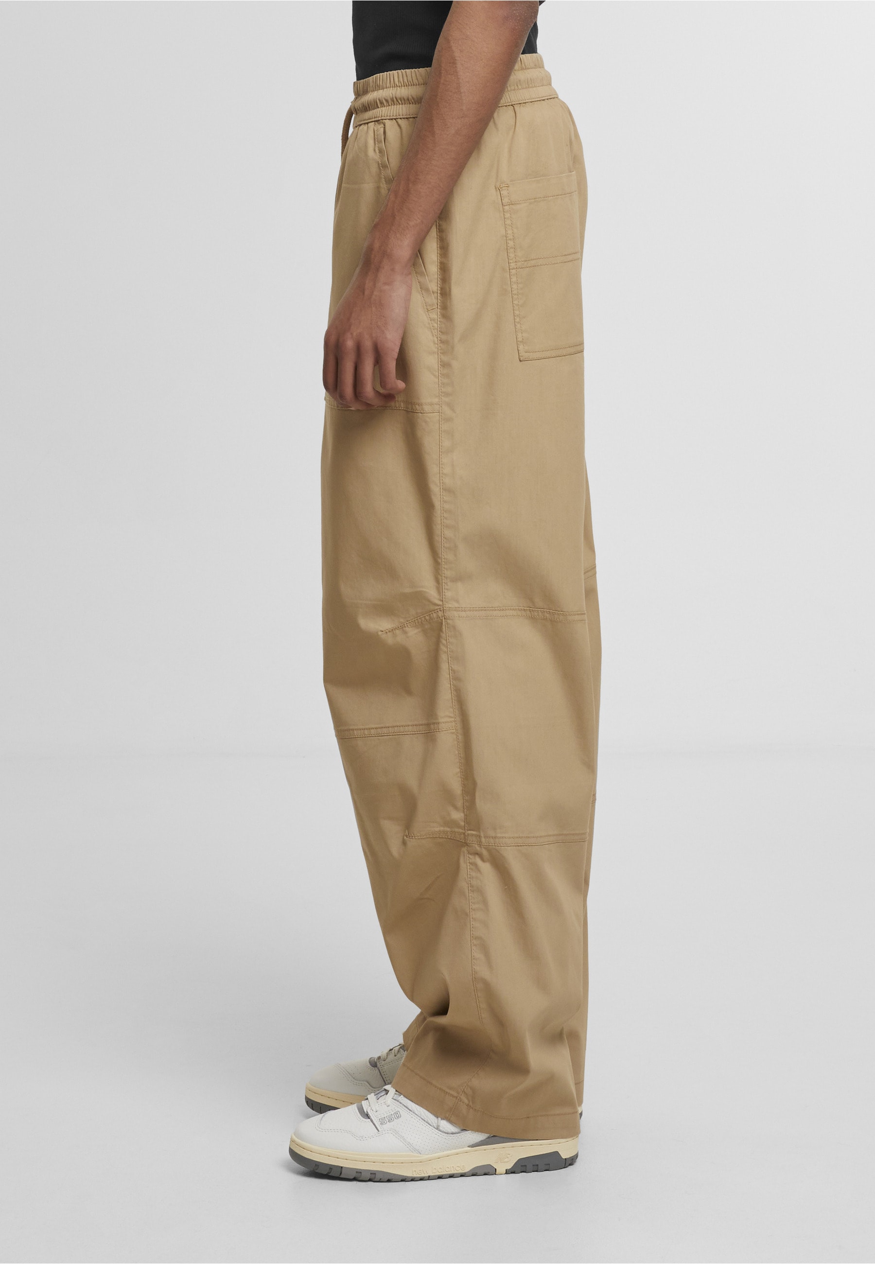 URBAN CLASSICS Stoffhose »Urban Classics Loose Fit Pants With Darts«