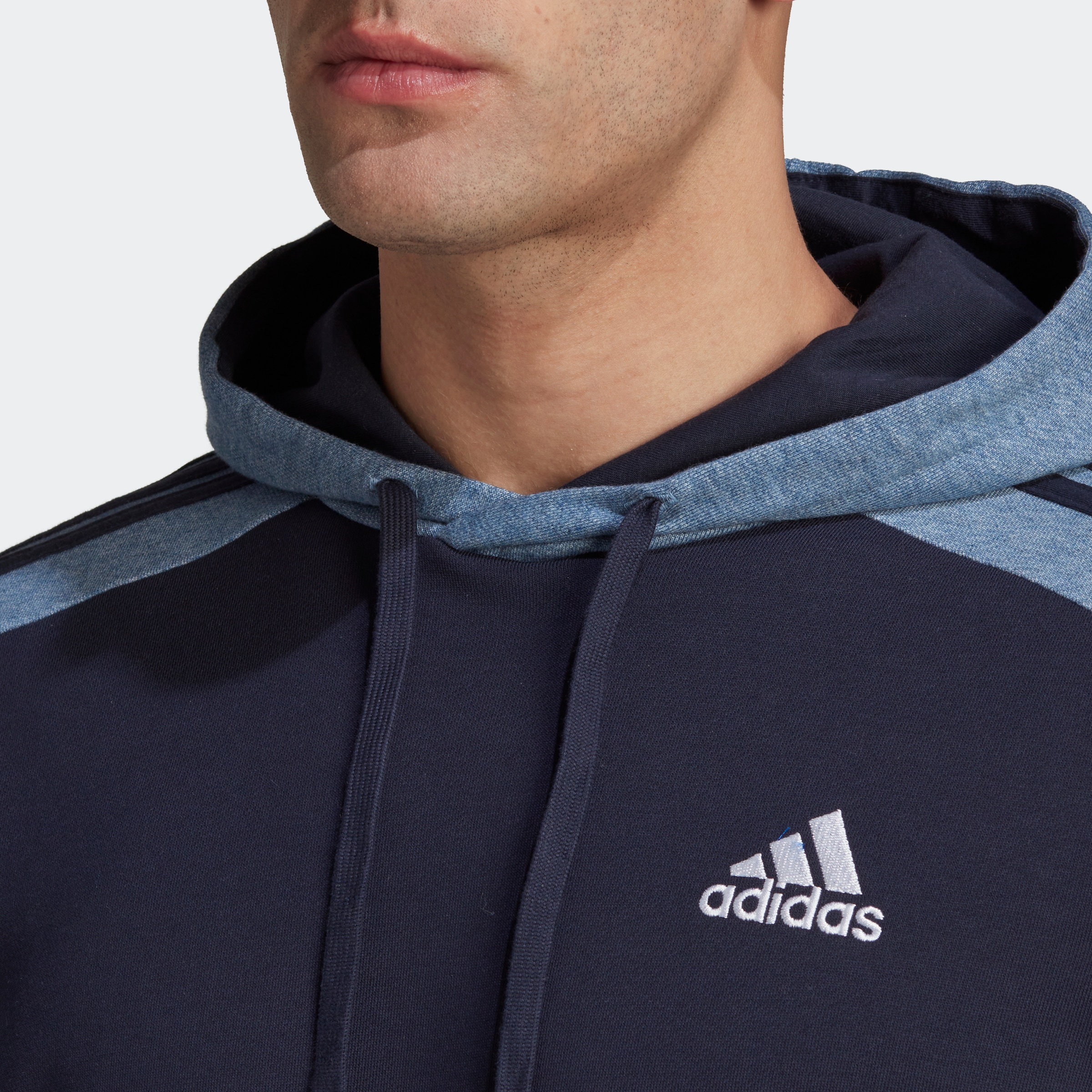 adidas Sportswear Kapuzensweatshirt »ESSENTIALS MÉLANGE FRENCH TERRY HOODIE«