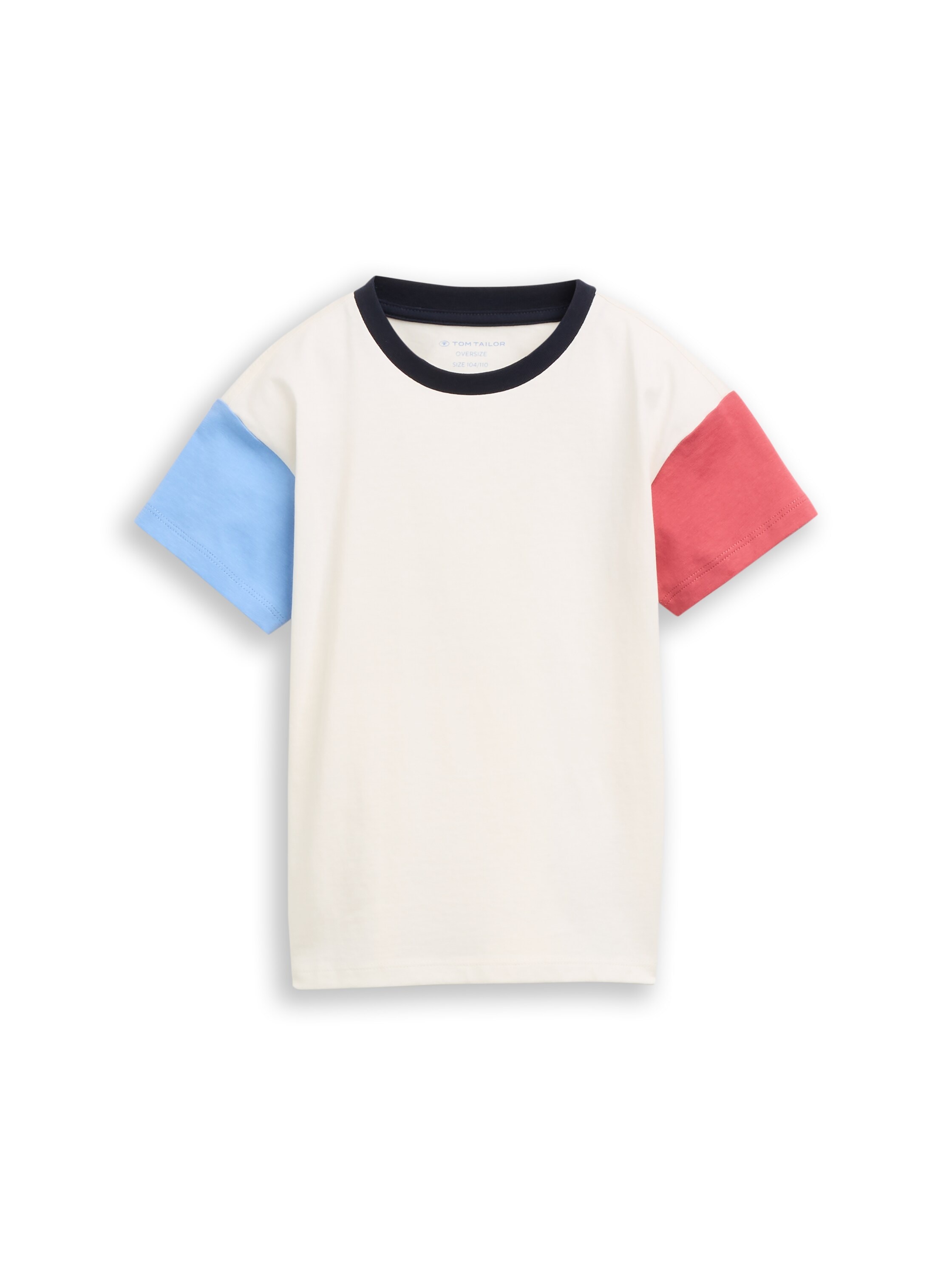 TOM TAILOR Kurzarmshirt Sommershirt im Colorblocking-Look / für Boys