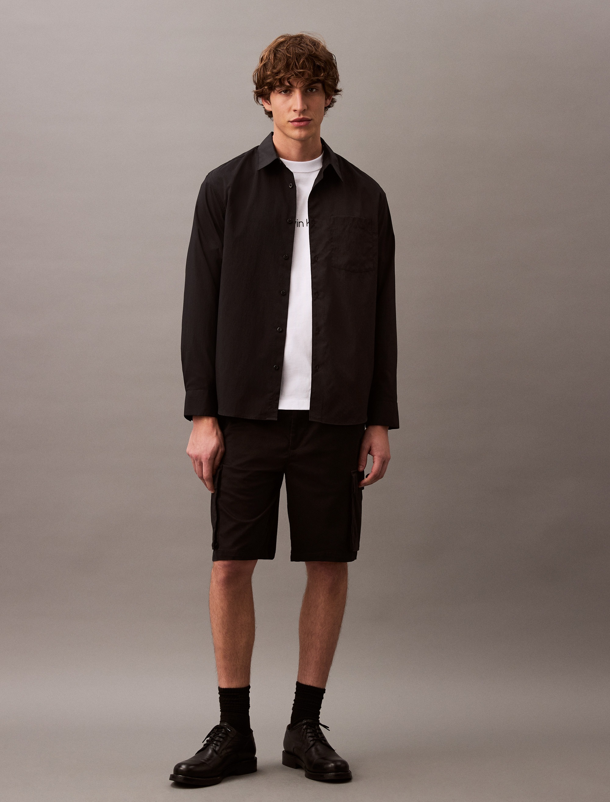 Thumbnail - Calvin Klein Jeans Cargoshorts "9" COTTON PULL ON CARGO SHORT" Mit Gürtelschlaufen