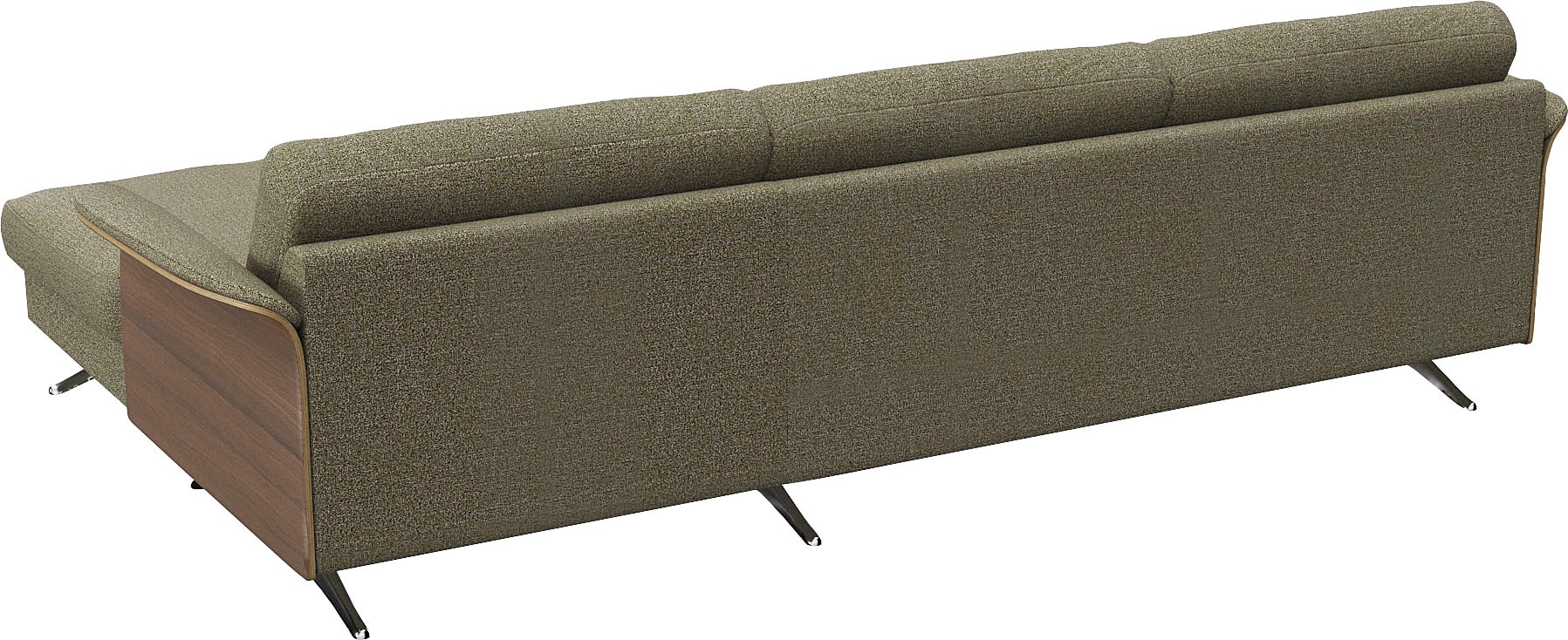 FLEXLUX Ecksofa »Glow, super bequem durch hochwertigem Sitzaufbau mit Federkern, L-Form«, Modernes skandinavisches Design