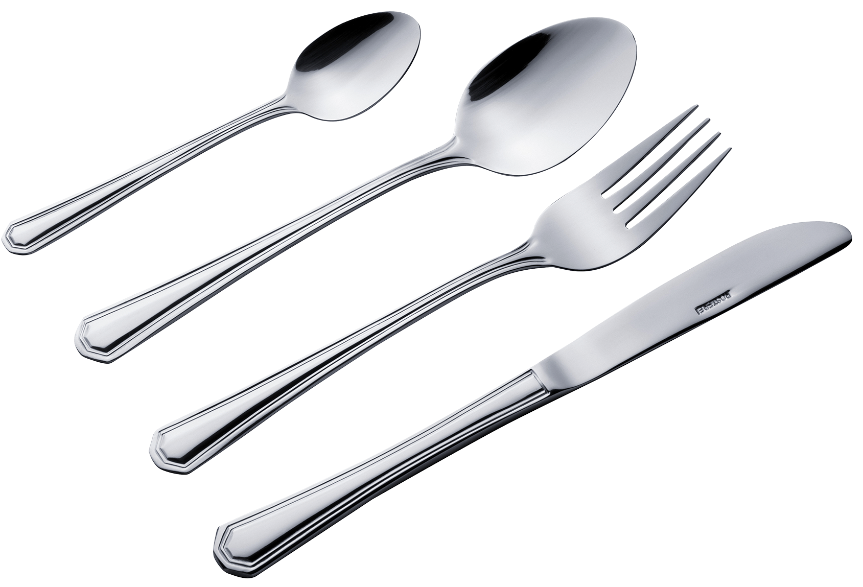 KING Besteck-Set »»Düsseldorf««, (Set, 25 tlg.), Besteck im zeitlosen Design, mit Besteck-Etui