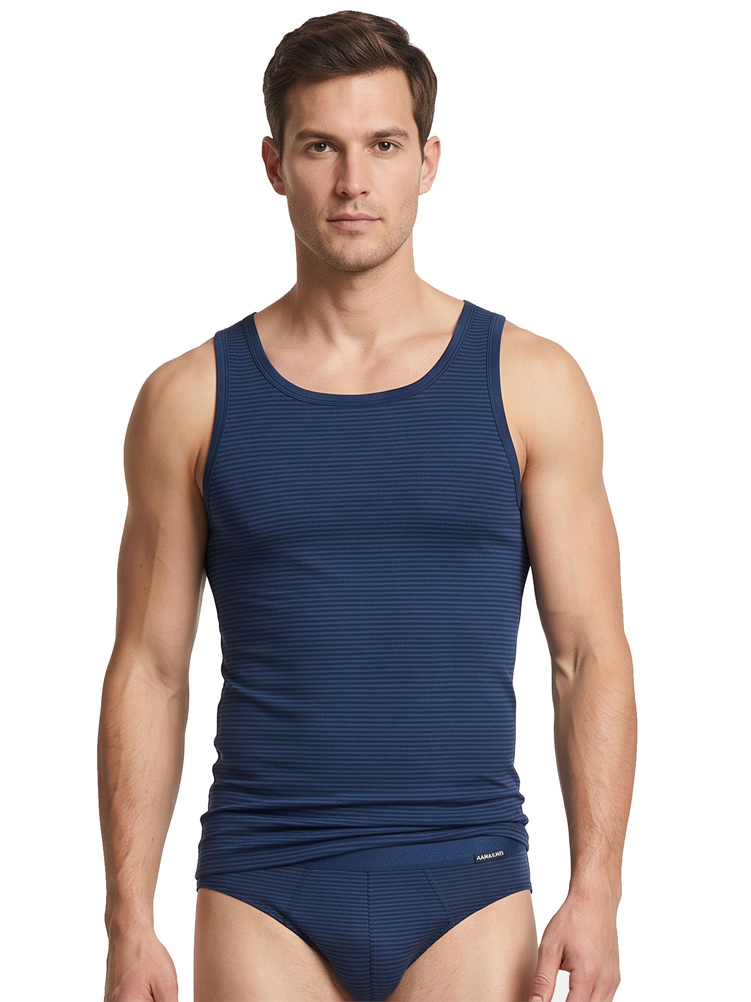 Ammann Achselhemd »3er Pack Unterhemd Day Classic / Jeans Feinripp« 3 Stück, 3 Stk.