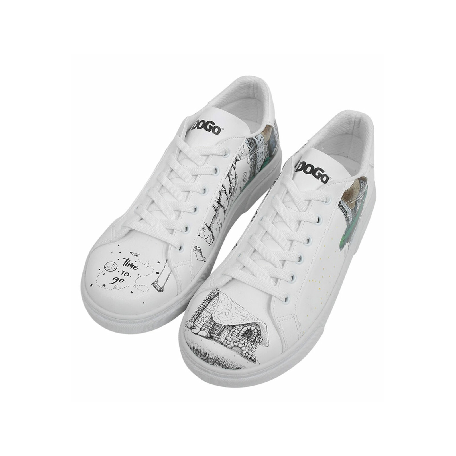 DOGO Sneaker "Ace Sneakers Time To Go Damen Sneaker / Female", Vegan günstig online kaufen