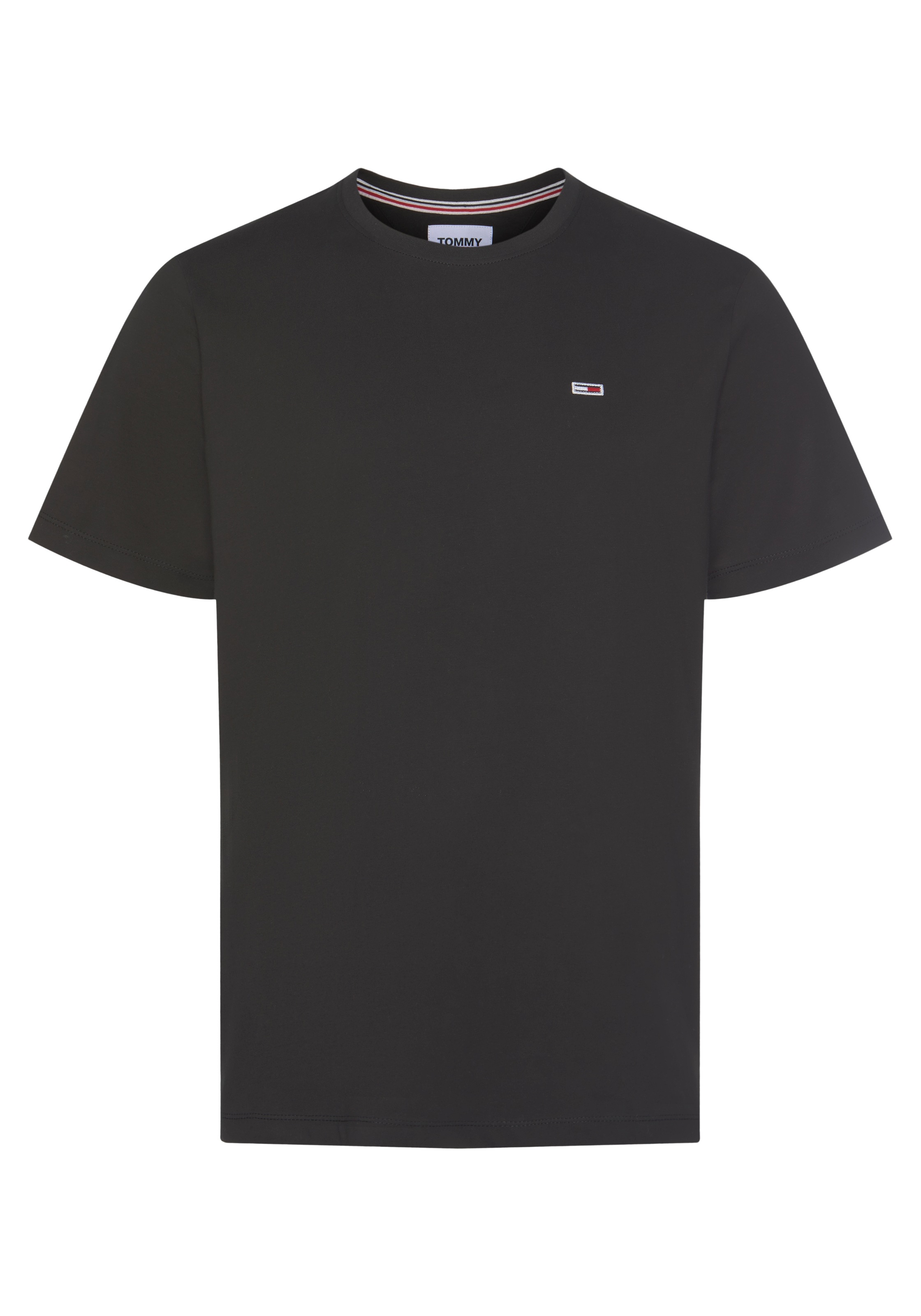 Tommy Jeans T-Shirt »TJM CLASSIC JERSEY C NECK«, mit Logostickerei