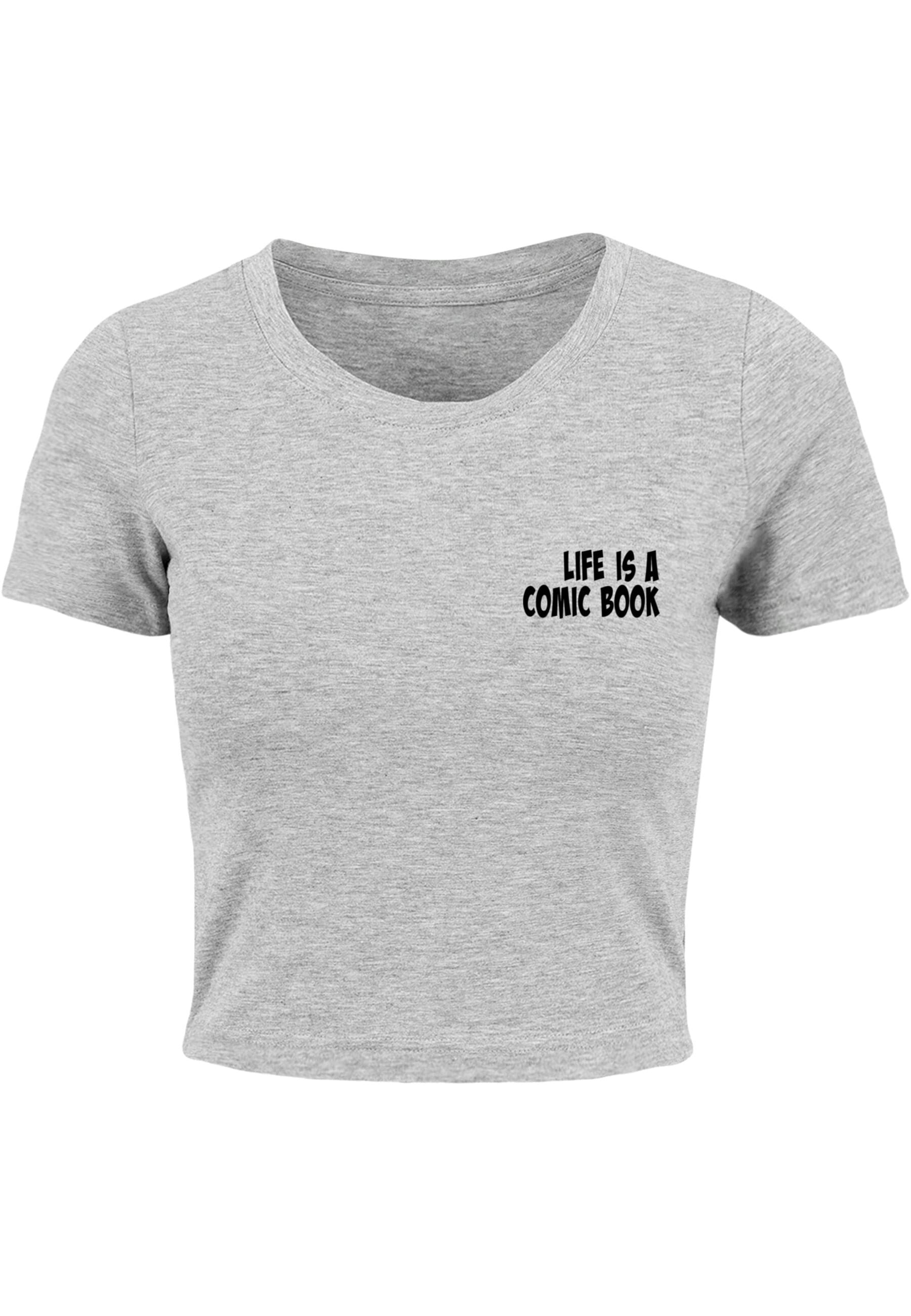 Merchcode T-Shirt "Merchcode Damen Ladies Book Comic Cropped Tee", (1 tlg.) günstig online kaufen