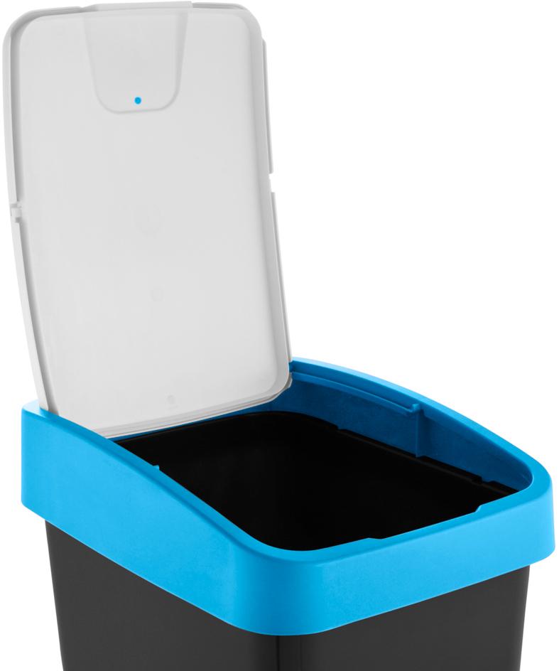 Thumbnail - keeeper Mülleimer "magne, Abfallbehälter mit Flip-Deckel, 40 x 30 x 61,5 cm" 1 Behälter 45 l, komfortabler Soft-Touch-Po...