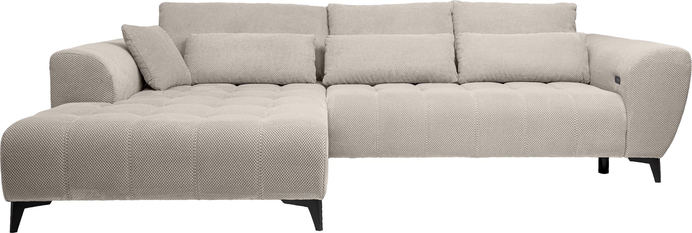 WERK2 Ecksofa "Memo Garay" Luxus in Übergröße: XXL-Liegefläche, Komfort-Ott günstig online kaufen